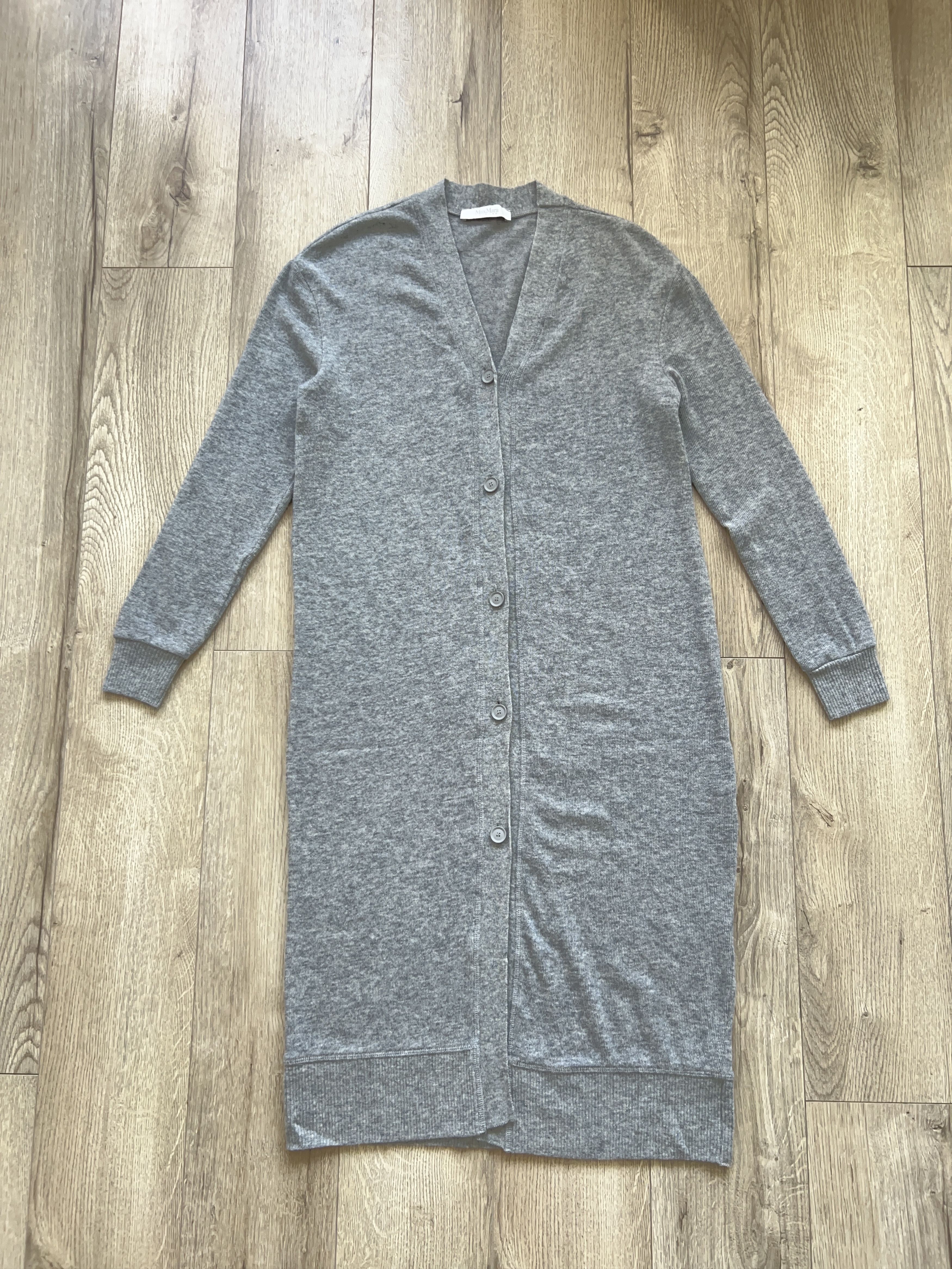 Max Mara Max Mara Leisure Josef Wool Blend Long Cardigan Button Size M / US 6-8 / IT 42-44 - 1 Thumbnail