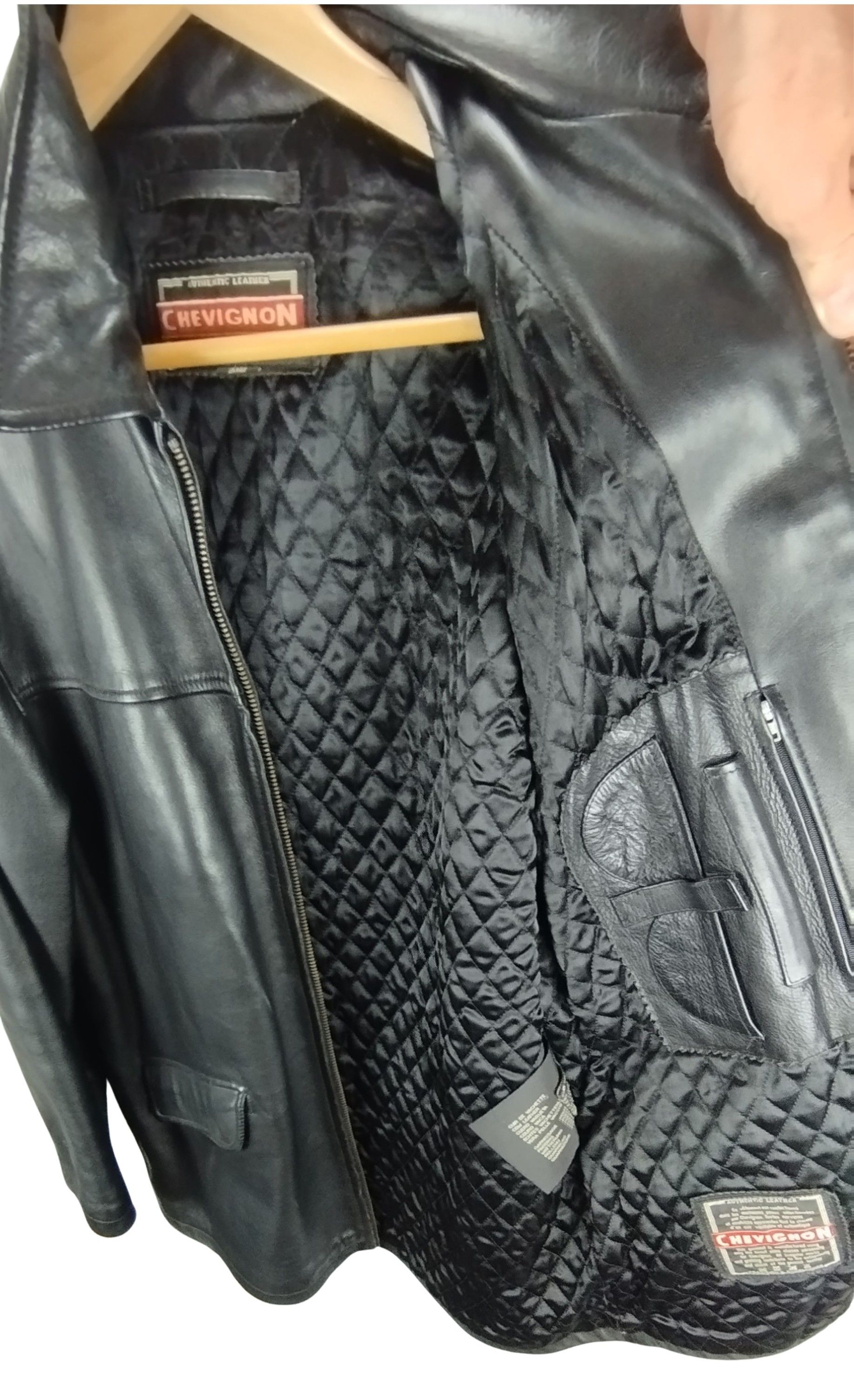 Chevignon Chevignon Leather jacket Size 40L - 5 Thumbnail