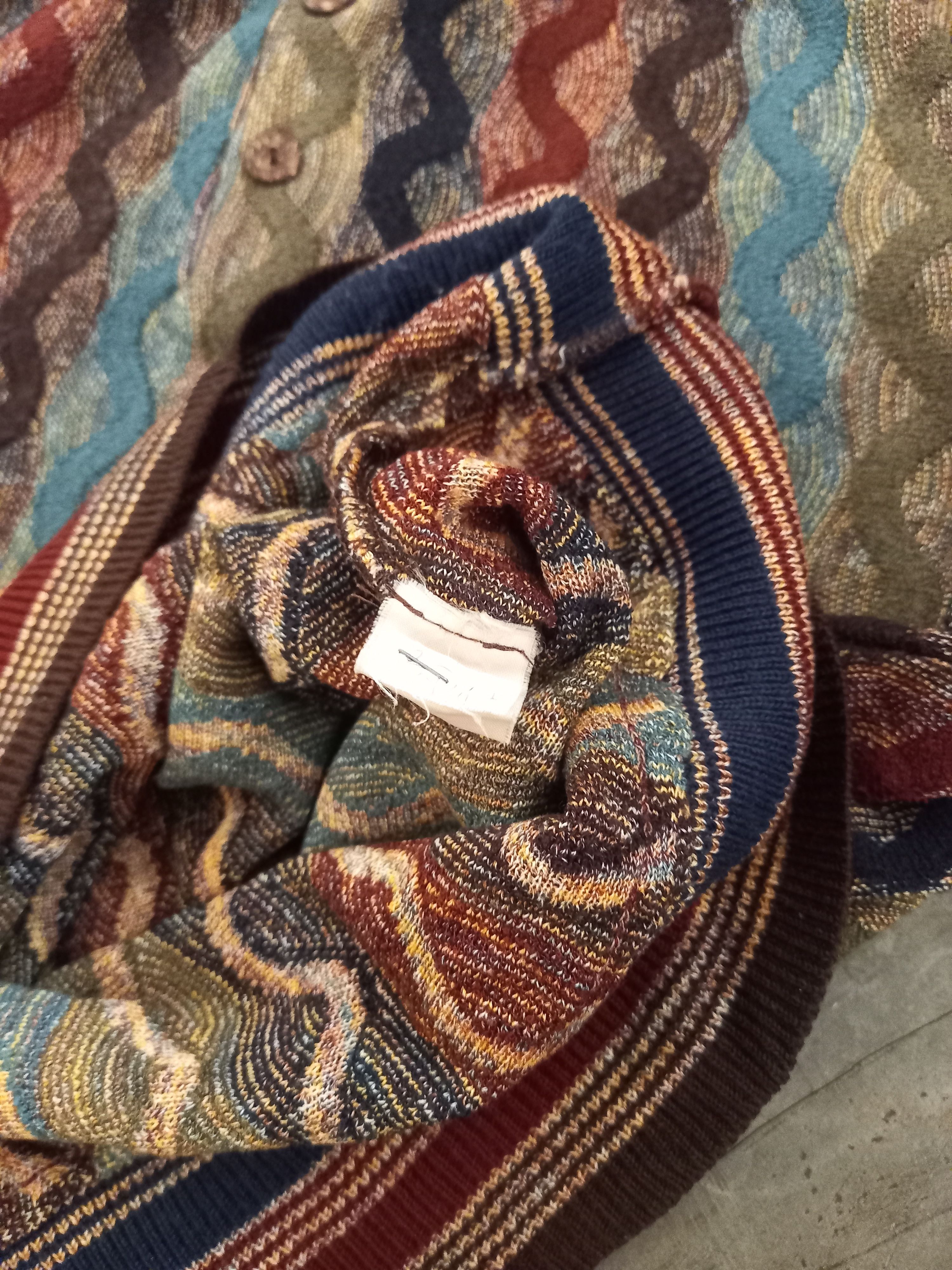 Missoni Vtg missoni knitwear 3D art Coogi Size US L / EU 52-54 / 3 - 3 Thumbnail