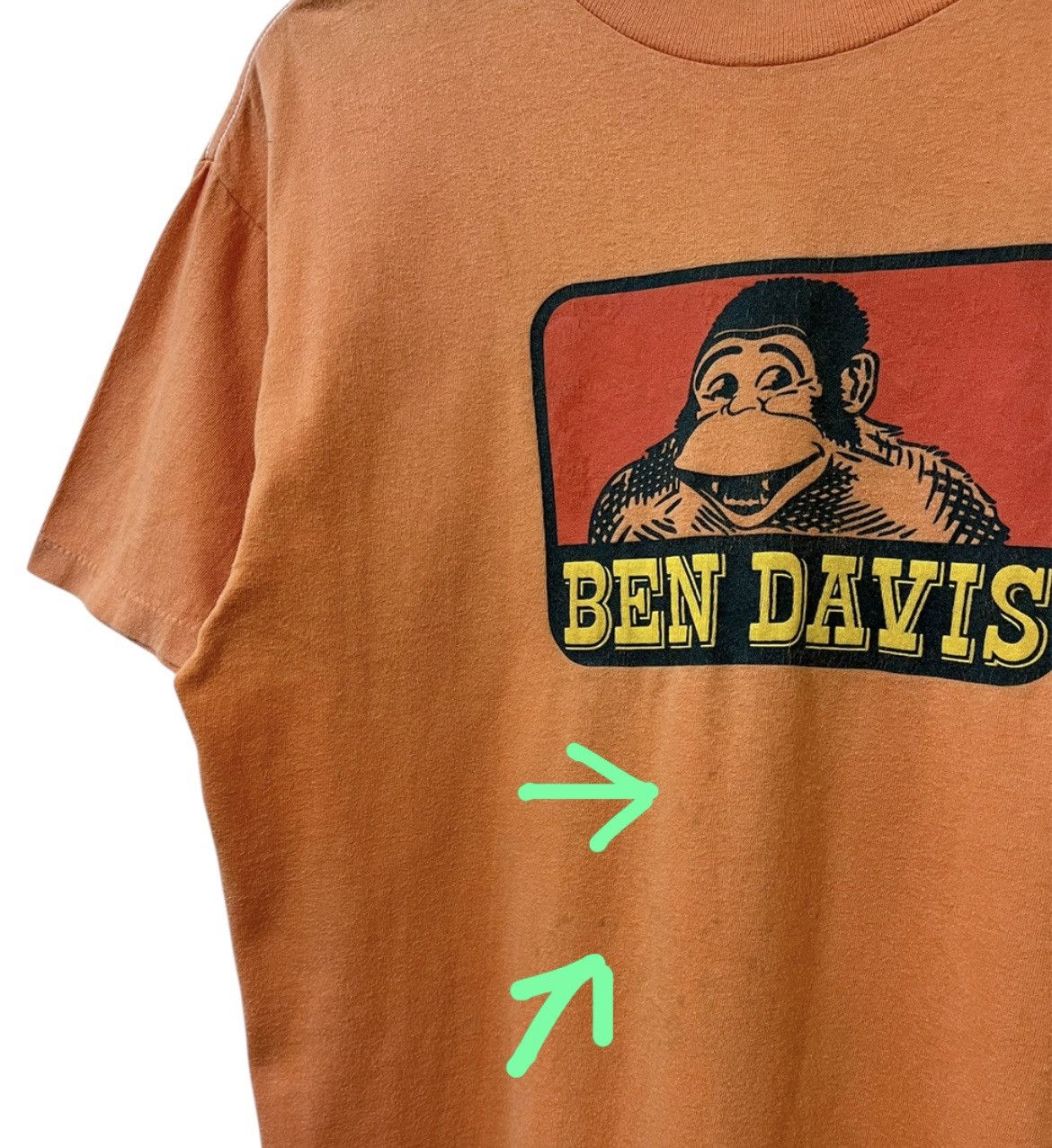 Ben Davis VINTAGE 90s BEN DAVIS OG LOGO ONEITA USA TAG TSHIRT Size US L / EU 52-54 / 3 - 9 Thumbnail