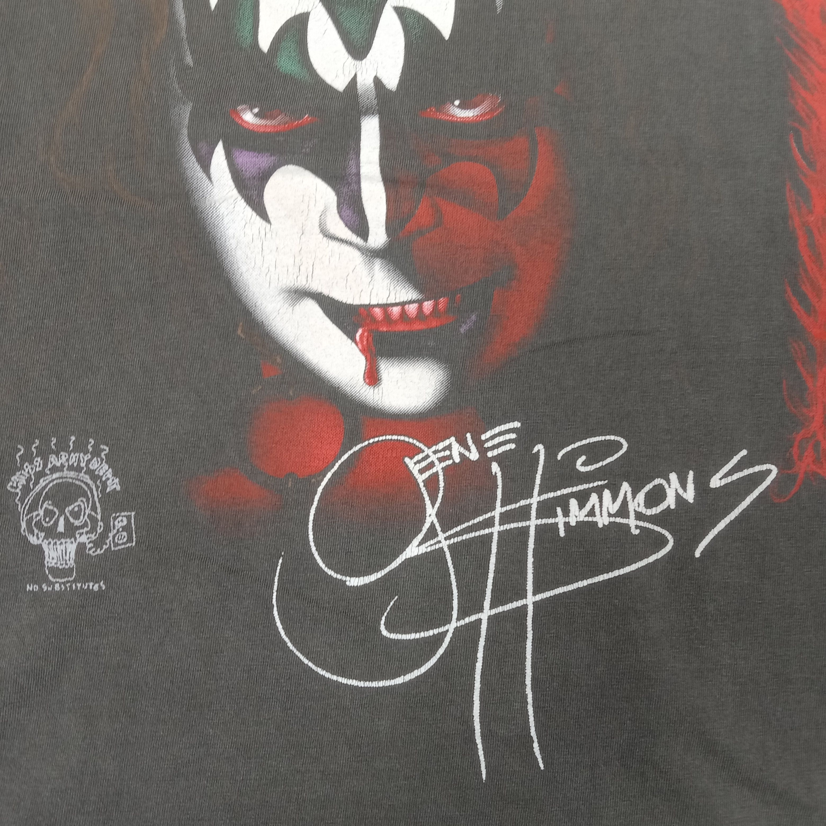 Band Tees KISS Gene Simmons Heavy Metal Band Tshirt C249N50 Size US M / EU 48-50 / 2 - 7 Thumbnail