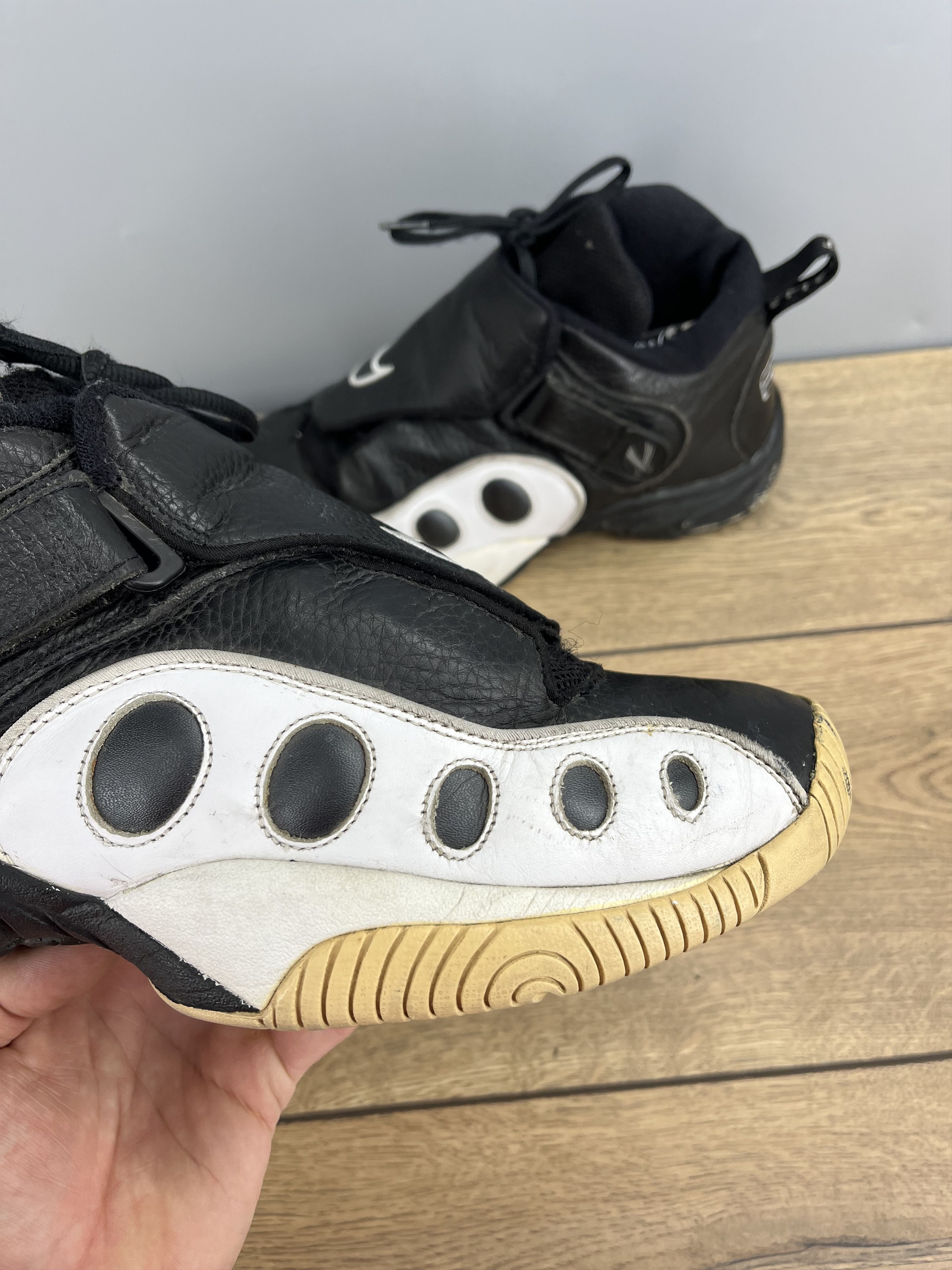 Vintage Nike Air Bill Flicht OG 1999 Black White US 12 EU 46 Size US 12 / EU 45 - 4 Thumbnail
