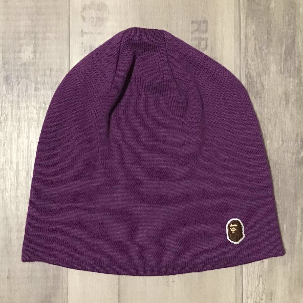Bape BAPE APE HEAD LOGO beanie knit cap a bathing ape NIGO Size ONE SIZE - 1 Thumbnail