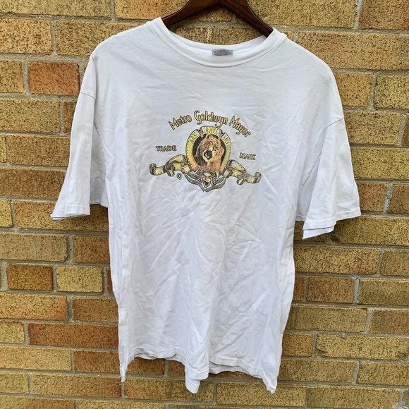 image of Vintage Single Stitch Metro Goldwyn Mayer T Shirt Xl, Men's