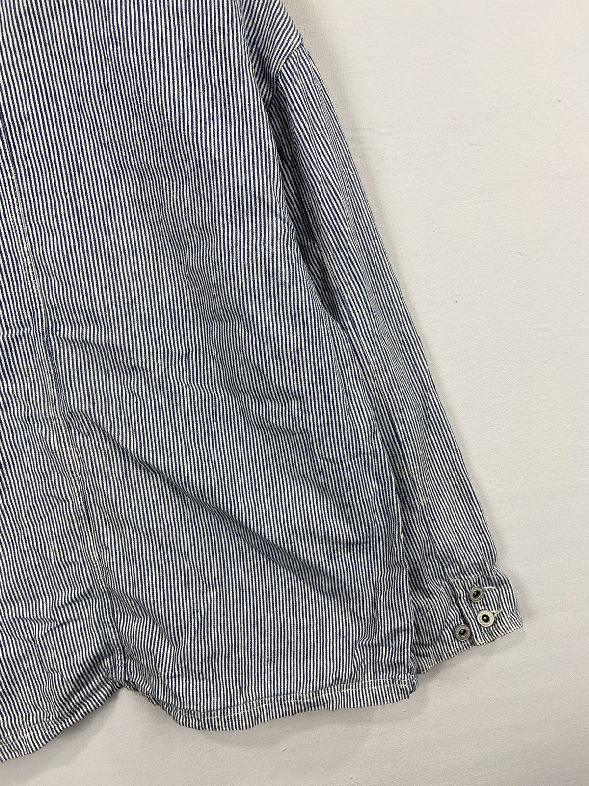 Japanese Brand VINTAGE BEELSE WHERE HUCKORY CHORE JACKET Size US M / EU 48-50 / 2 - 8 Thumbnail