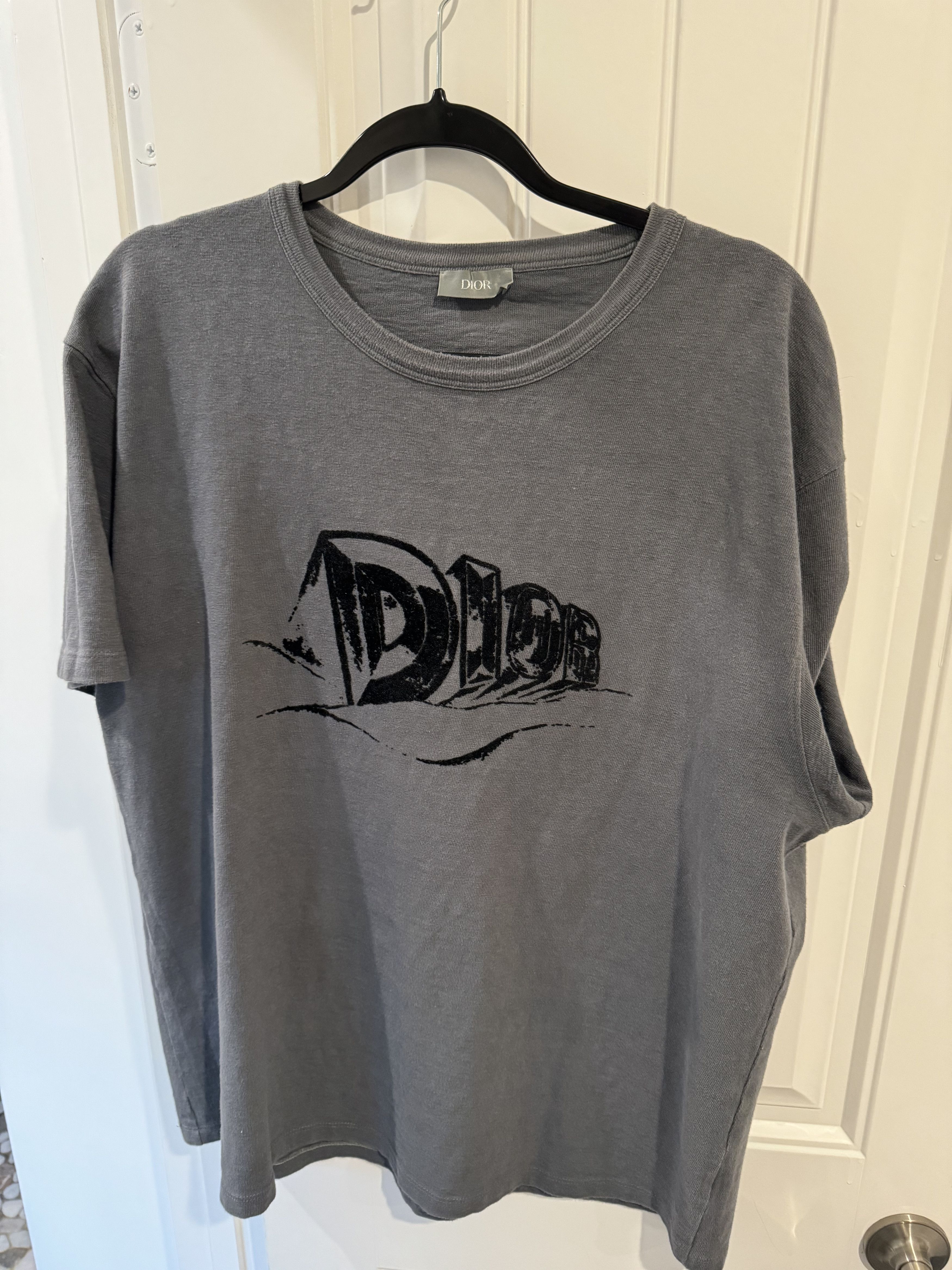 Dior DIOR 2023 Slab 'Grey' T-shirt Size US XXL / EU 58 / 5 - 2 Thumbnail