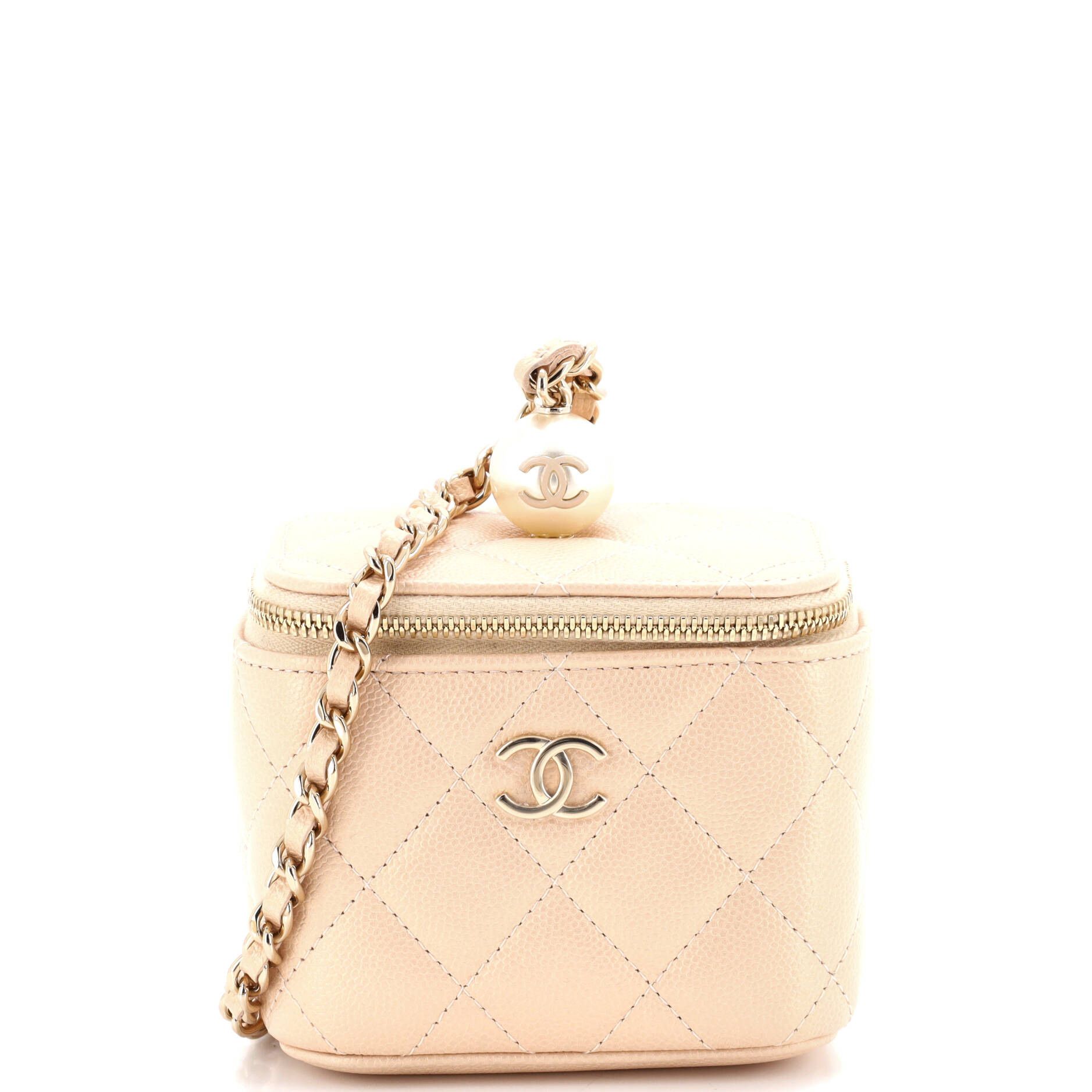 Chanel Classic Pearl Vanity Case with Chain Size ONE SIZE - 1 Thumbnail