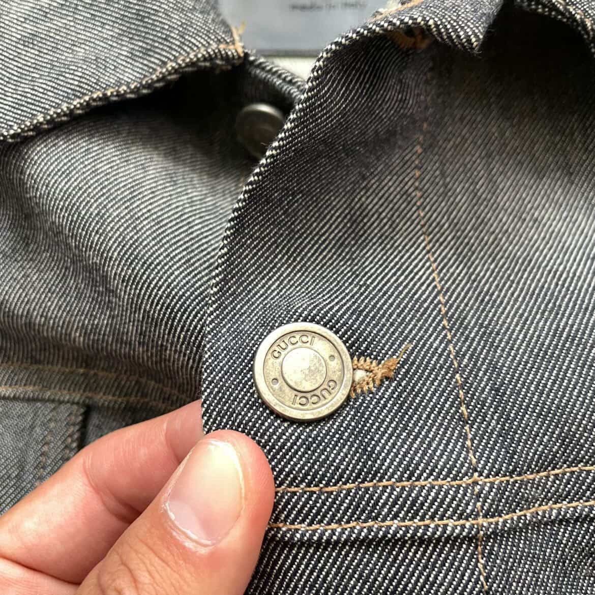 Gucci Gucci Tom Ford Denim Jacket Size US XL / EU 56 / 4 - 4 Thumbnail