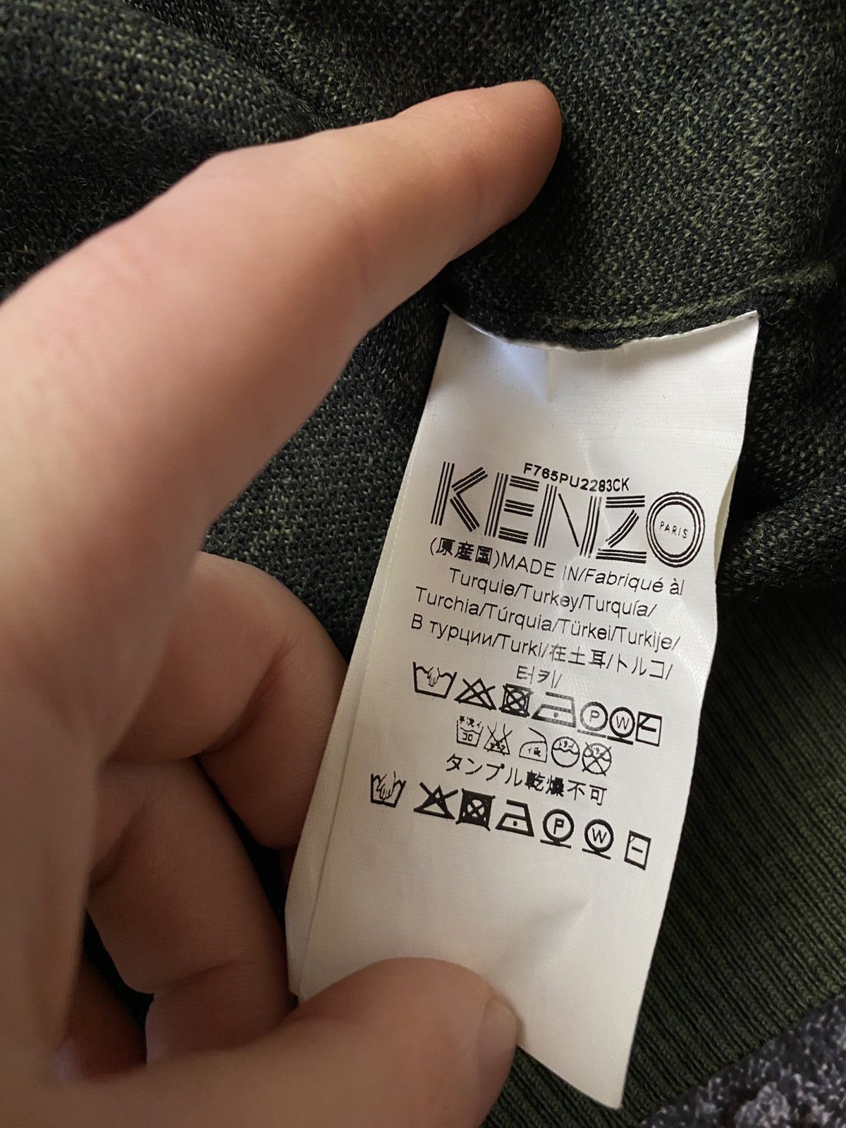 Kenzo Kenzo paris luxury streetwear sweatshirt patches sweater Size US L / EU 52-54 / 3 - 8 Thumbnail