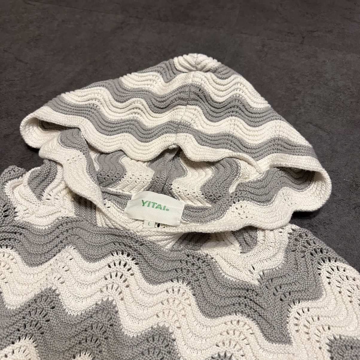 YITAI YITAI KNIT SHALE STITCH HOODIE Size US L / EU 52-54 / 3 - 7 Thumbnail