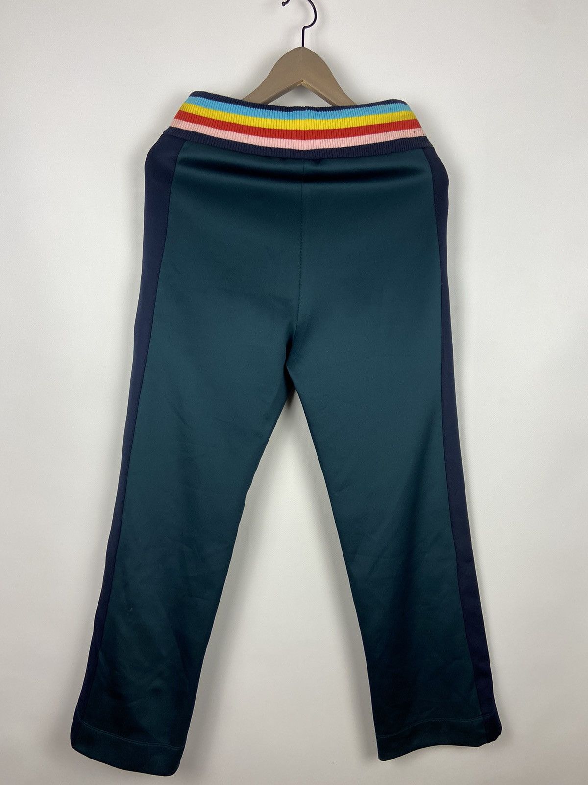 Designer × Mira Mikati Mira Mikati Trousers Joggers Raibow Track Green Pants Size 27" / US 4 / IT 40 - 12 Thumbnail