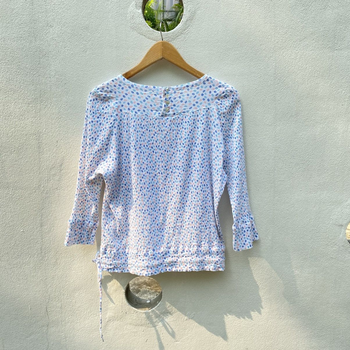 Tsumori Chisato TSUMORI CHISATO Pastel Petals Tie-Hem Blouse Size XS / US 0-2 / IT 36-38 - 20 Thumbnail