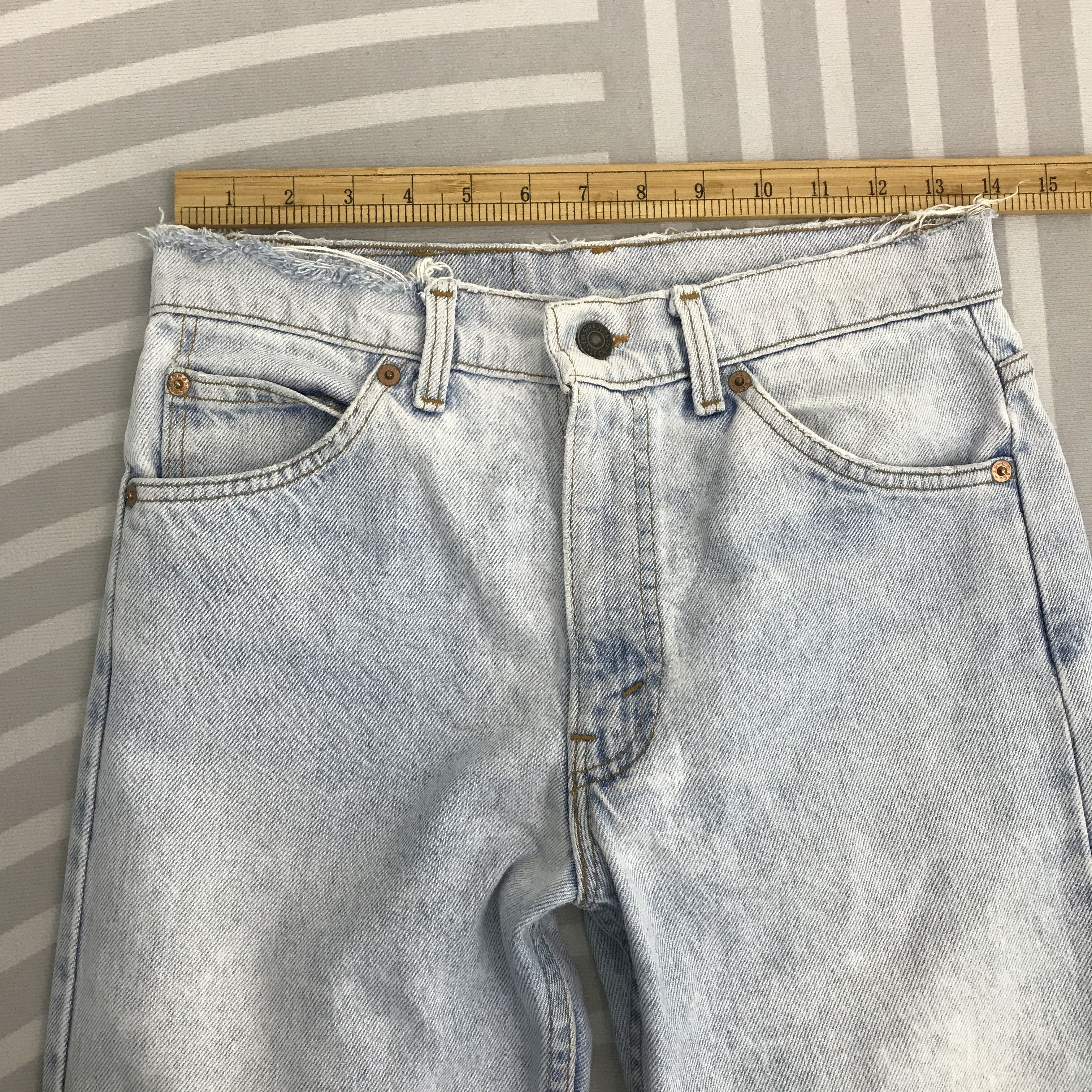 Levi's × Vintage Vintage Levi's Distressed Light Wash Denim pants Size US 27 - 7 Thumbnail