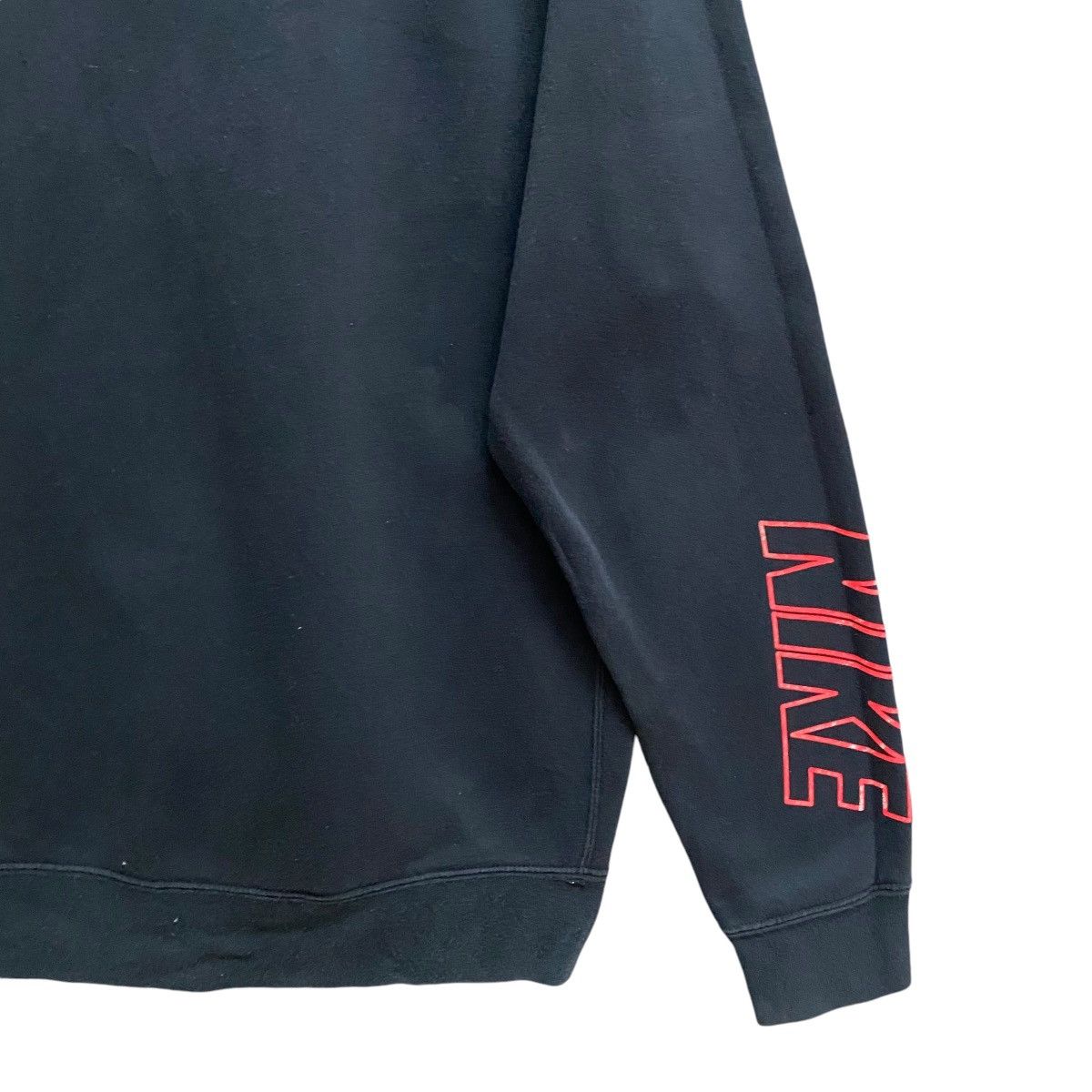 Nike × Vintage Nike Swoosh Black Unisex Sweatshirt Size Large Size US M / EU 48-50 / 2 - 5 Thumbnail