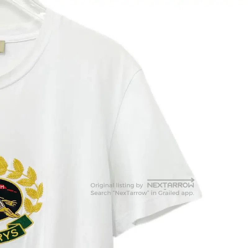 Burberry Burberry White Cotton Men's T. Size US S / EU 44-46 / 1 - 3 Thumbnail