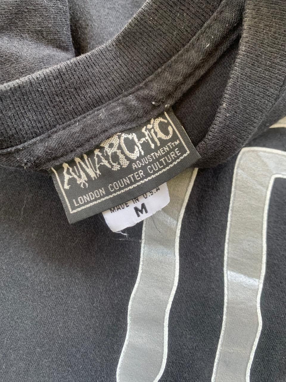 Hiroshi Fujiwara × Vintage Vintage 90s Anarchic Adjustment Tee Size US M / EU 48-50 / 2 - 3 Thumbnail