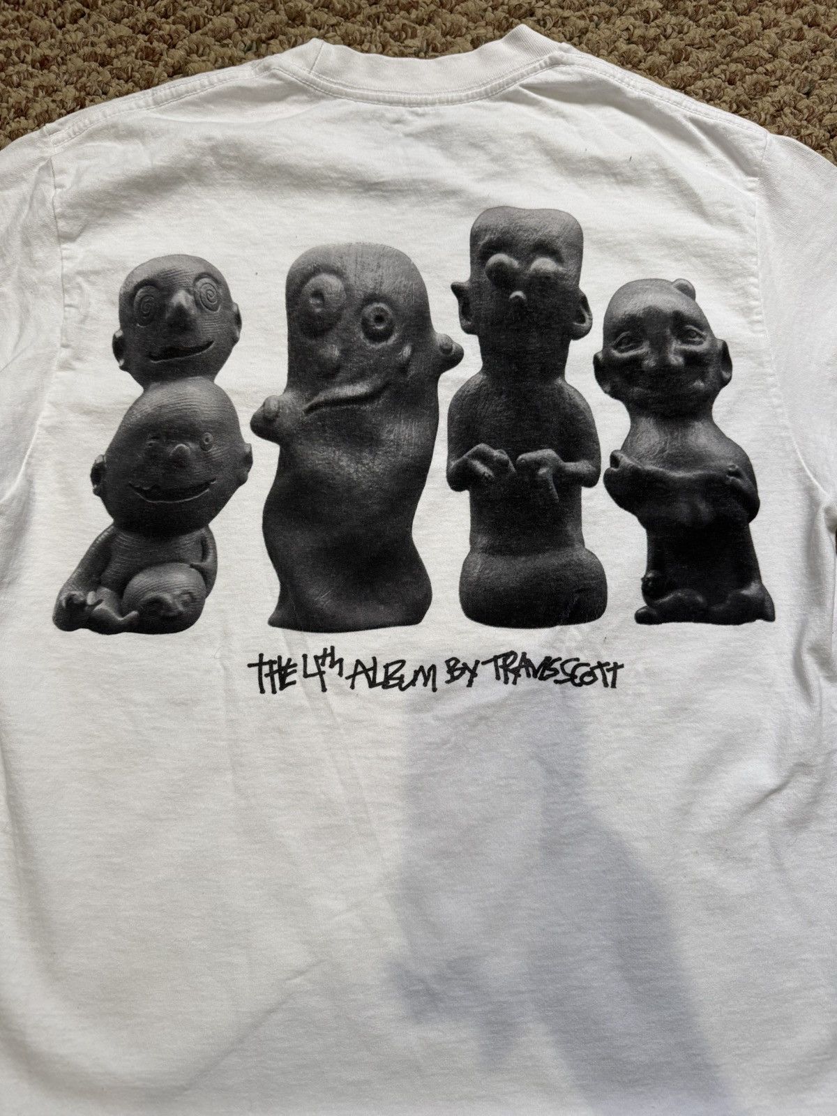 Travis Scott Travis Scott Utopia Merch T- Shirt Size US M / EU 48-50 / 2 - 3 Thumbnail