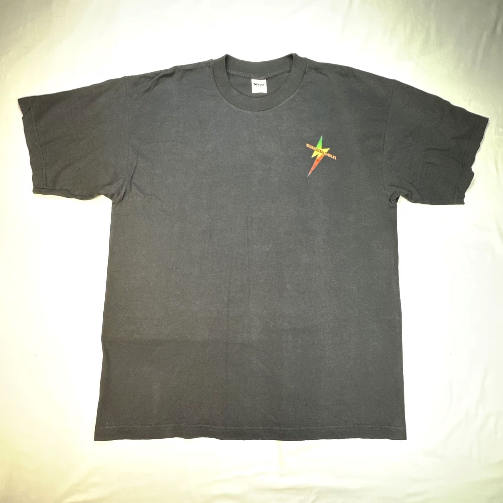 Vintage VINTAGE Murina Shaka Man T-Shirt Reggae Graphic 90s XL Black 100% Cotton Men Crew Neck Short Sleeve Heavyweight Size US XL / EU 56 / 4 - 3 Thumbnail
