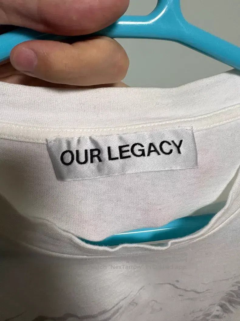 Our Legacy Our Legacy White printed long-sleeve Size US S / EU 44-46 / 1 - 3 Thumbnail