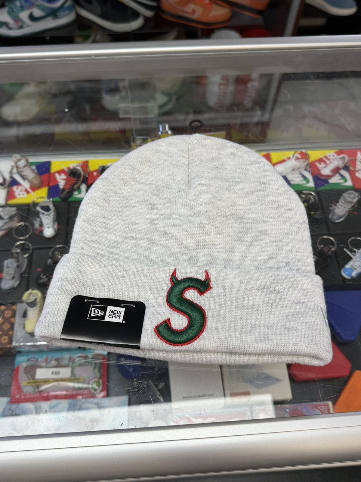 Supreme Supreme ‘S’ Logo Beanie 2026 (Gray) Size ONE SIZE - 1 Thumbnail