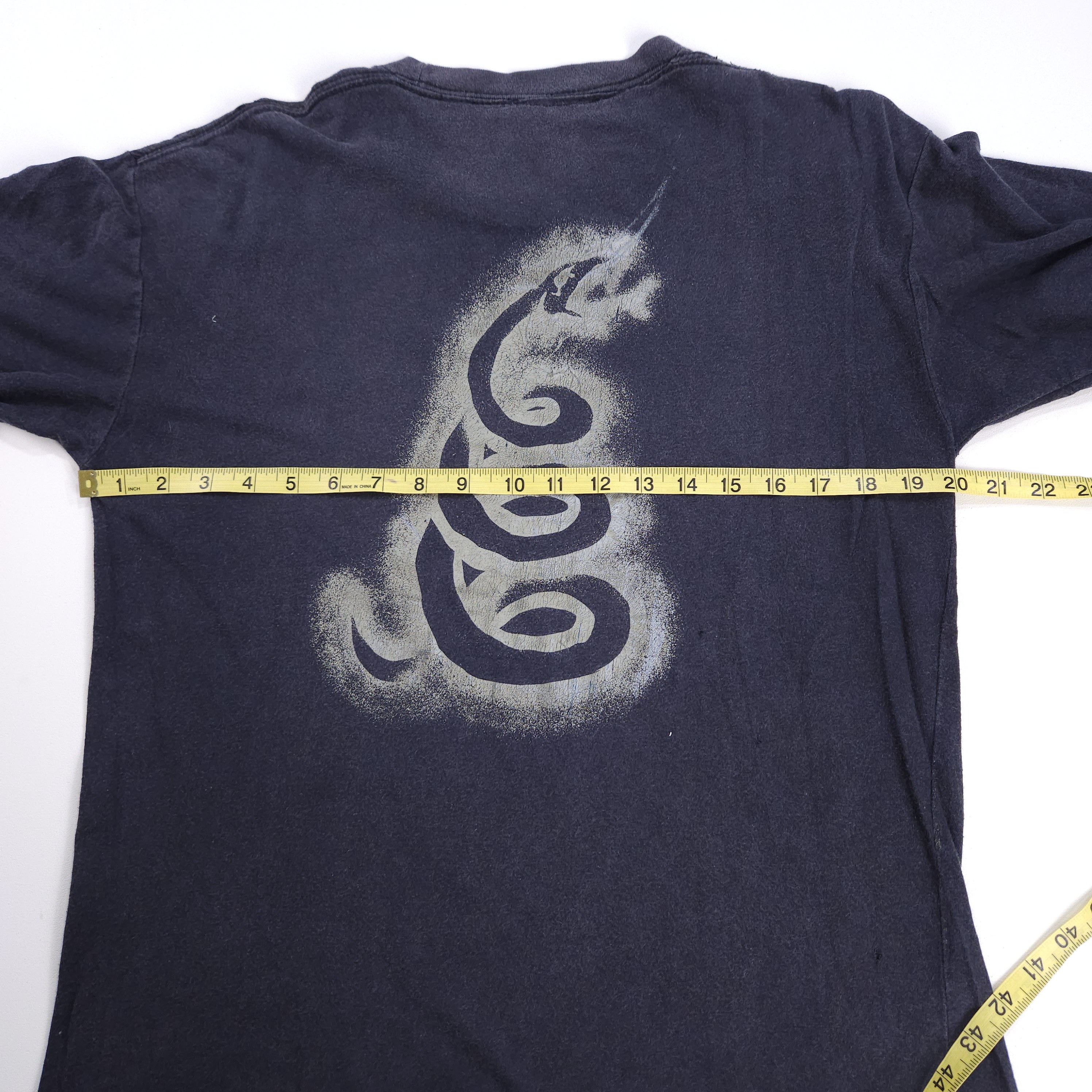 Metallica Metallica 1995 Vintage James Hetfield Summer Snake Band Tour Size US L / EU 52-54 / 3 - 7 Thumbnail
