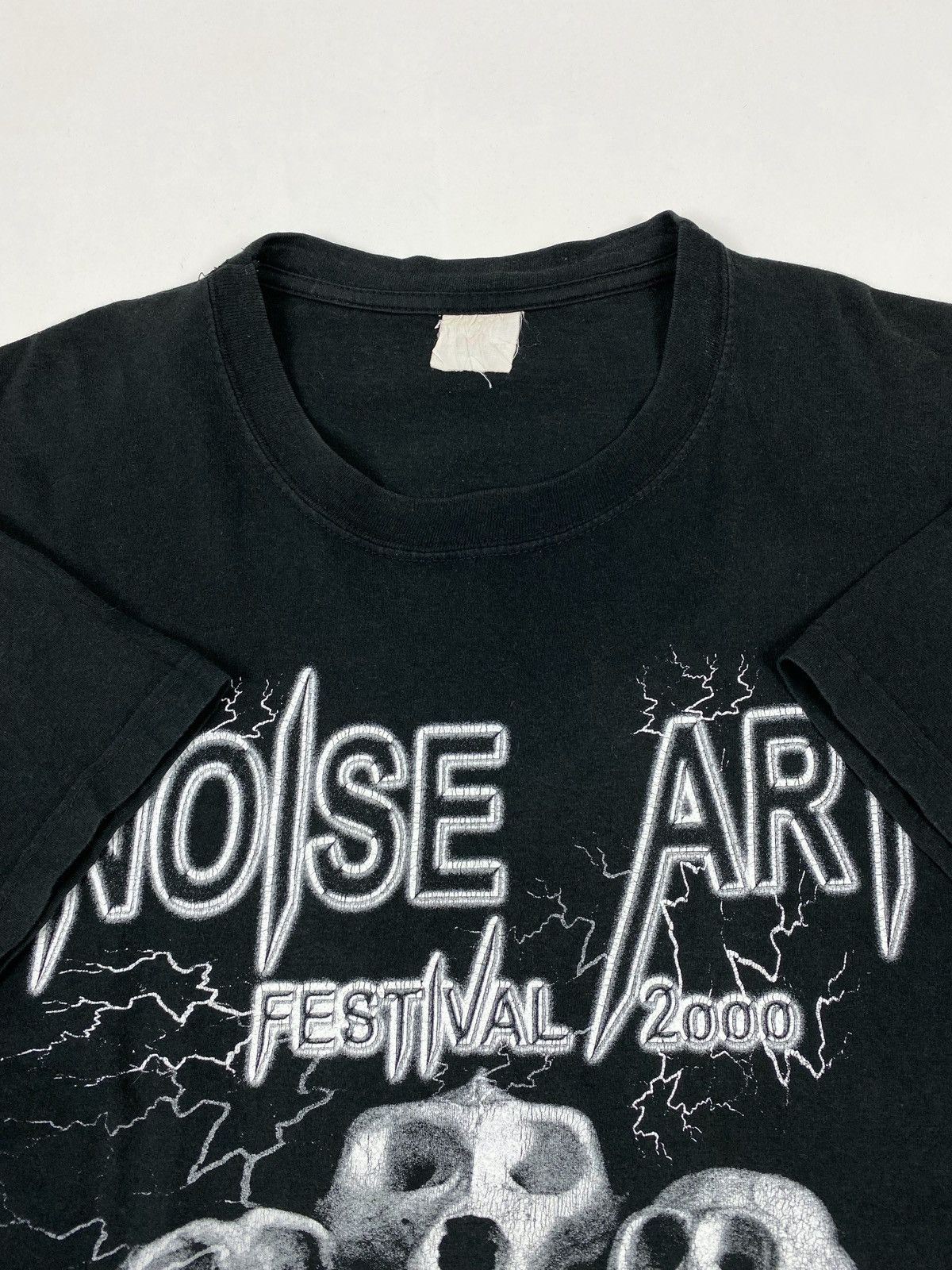 Band Tees 2000 Vintage Noise Art Black Metal Festival Austria Tee Size US XL / EU 56 / 4 - 2 Thumbnail