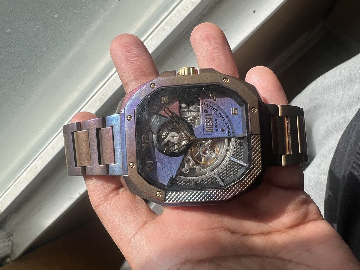 Designer × Diesel DIESEL FLAYED HEAT STAINLESS WATCH Size ONE SIZE - 3 Thumbnail