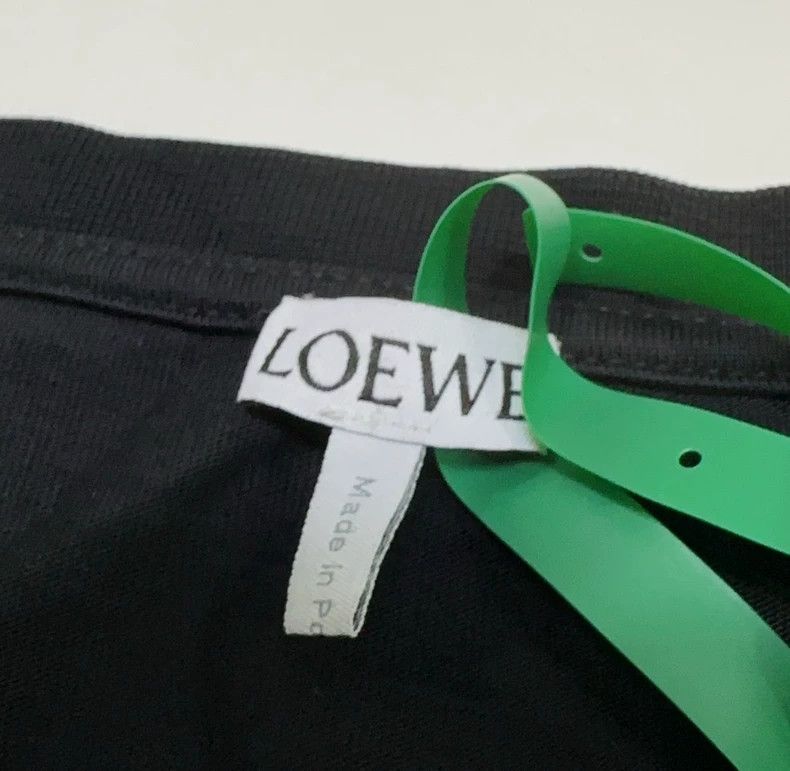 Loewe LOEWE Pixelated embroidery loose short sleeve T-shirt Size US L / EU 52-54 / 3 - 6 Thumbnail