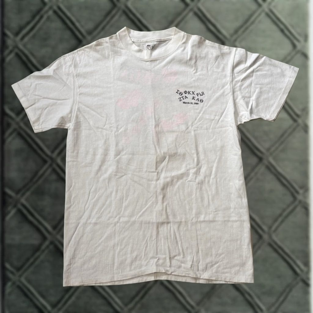 Vintage VINTAGE University of Texas Mega Mixer Shirt XL FIJI ZTA ΚΑΘ Σθ ΦΚΧ Frat Shirt Size US XL / EU 56 / 4 - 1 Thumbnail