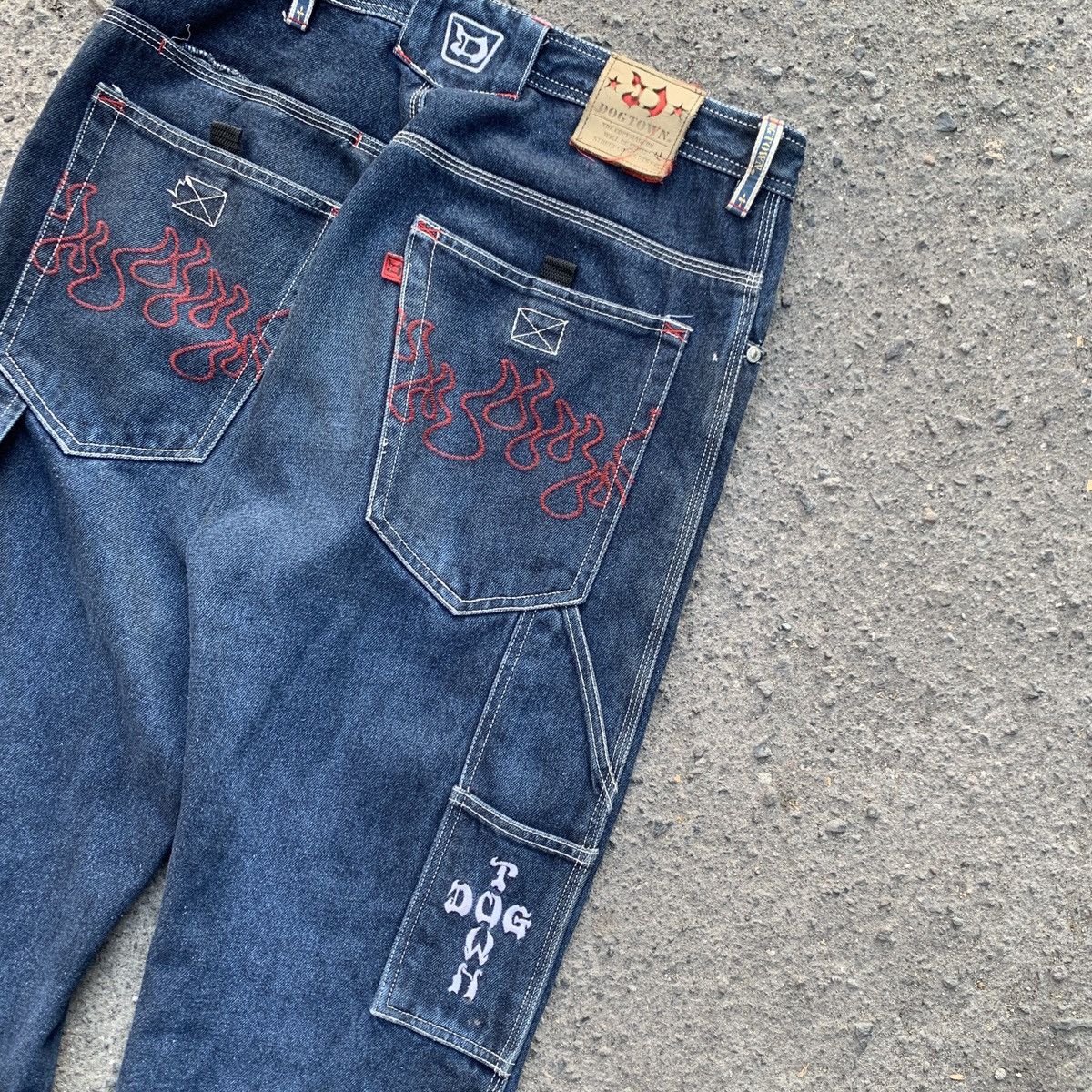 Dogtown Vtg Dogtown Carpenter Flame Size US 31 - 8 Thumbnail