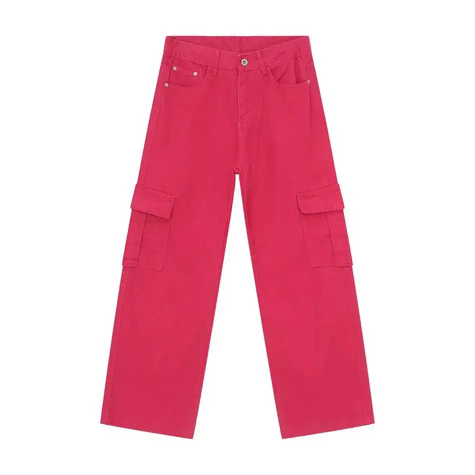 Japanese Brand Retro loose pocket straight leg jeans Size US 32 / EU 48 - 5 Thumbnail