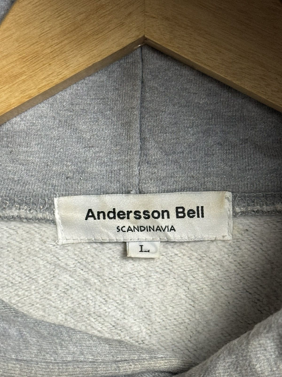 Andersson Bell × JW Anderson Andersson Bell Autumn Winter Hoodie Grey Size US L / EU 52-54 / 3 - 6 Thumbnail