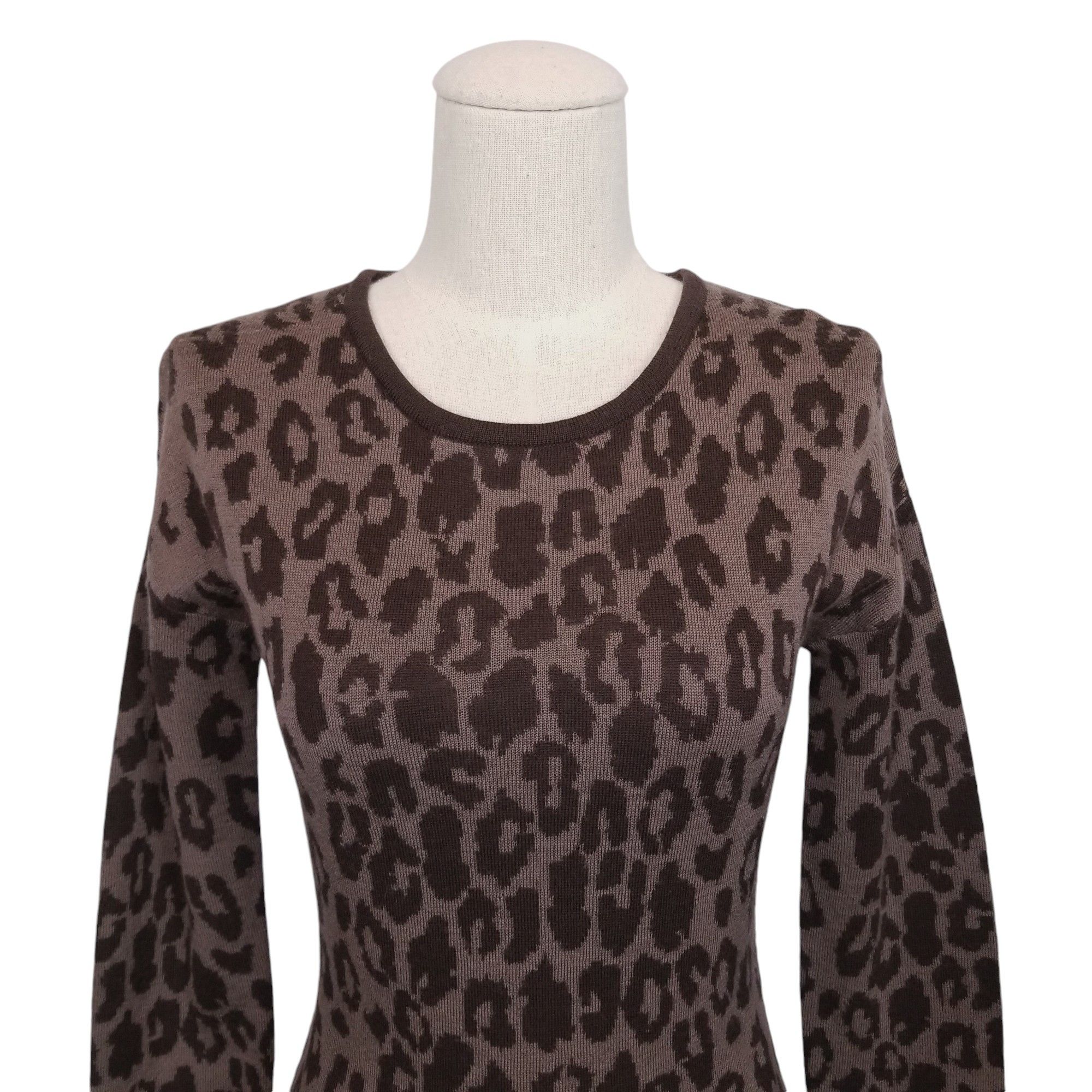 Other Garnet Hill Merino Wool Sweater Dress Size XS / US 0-2 / IT 36-38 - 2 Thumbnail