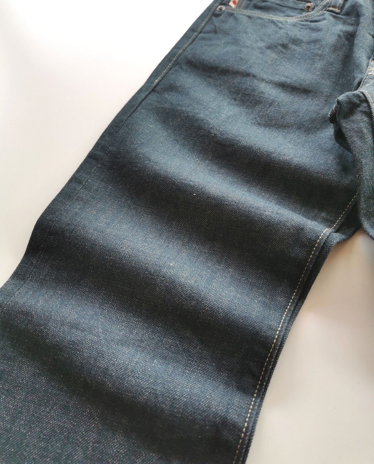 Japanese Brand Back Number Selvage Jeans (R1229224) Size US 28 / EU 44 - 10 Thumbnail