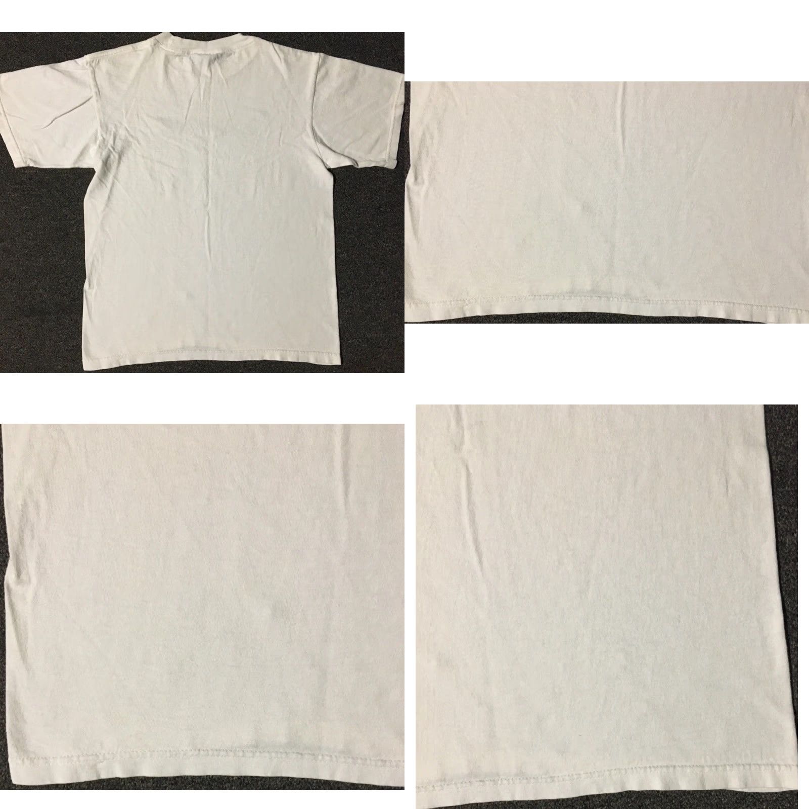 Vintage VINTAGE 90s Skate Shirt Womens S White Butterfly Distressed Grunge Punk Animal Art Ocean Hawaii California USA Y2K Beach College University Size S / US 4 / IT 40 - 9 Thumbnail
