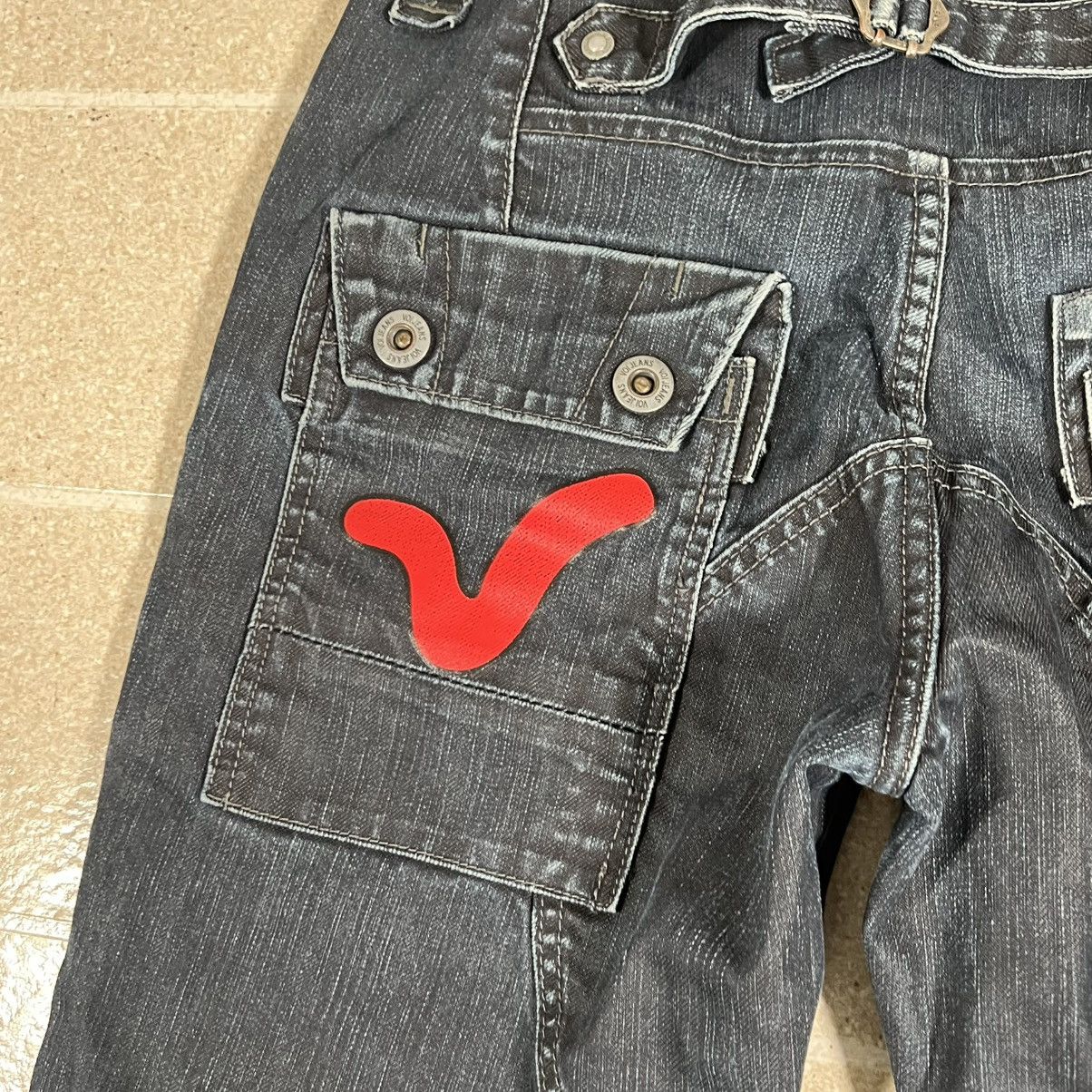 Voi Jeans Vtg VOI Jeans Y2K Denim Evisu Style Pockets Pants sz 28x31 Size US 28 / EU 44 - 4 Thumbnail