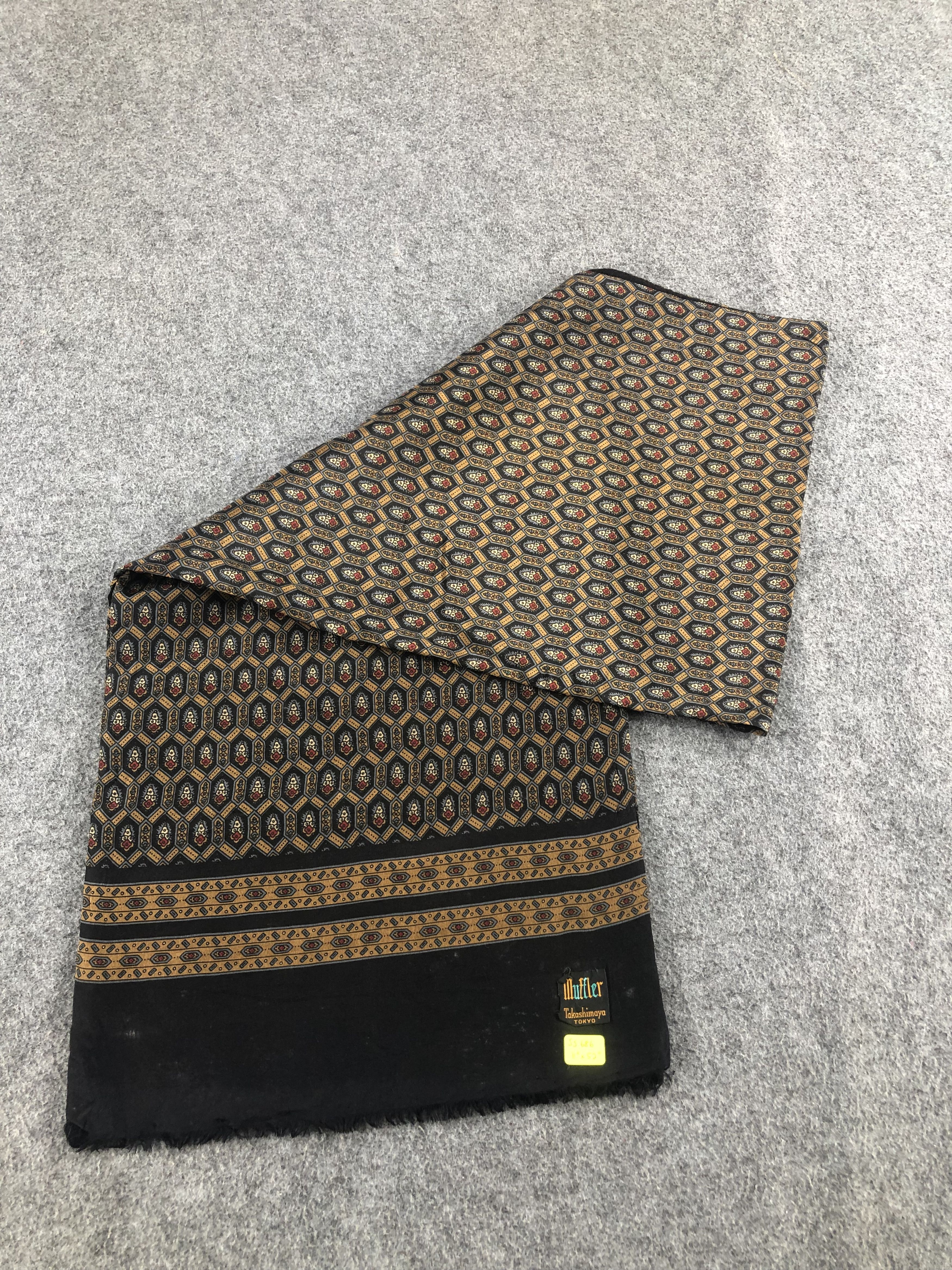 Japanese Brand Takashimaya Scarf / Muffler / Neckwear Size ONE SIZE - 4 Thumbnail