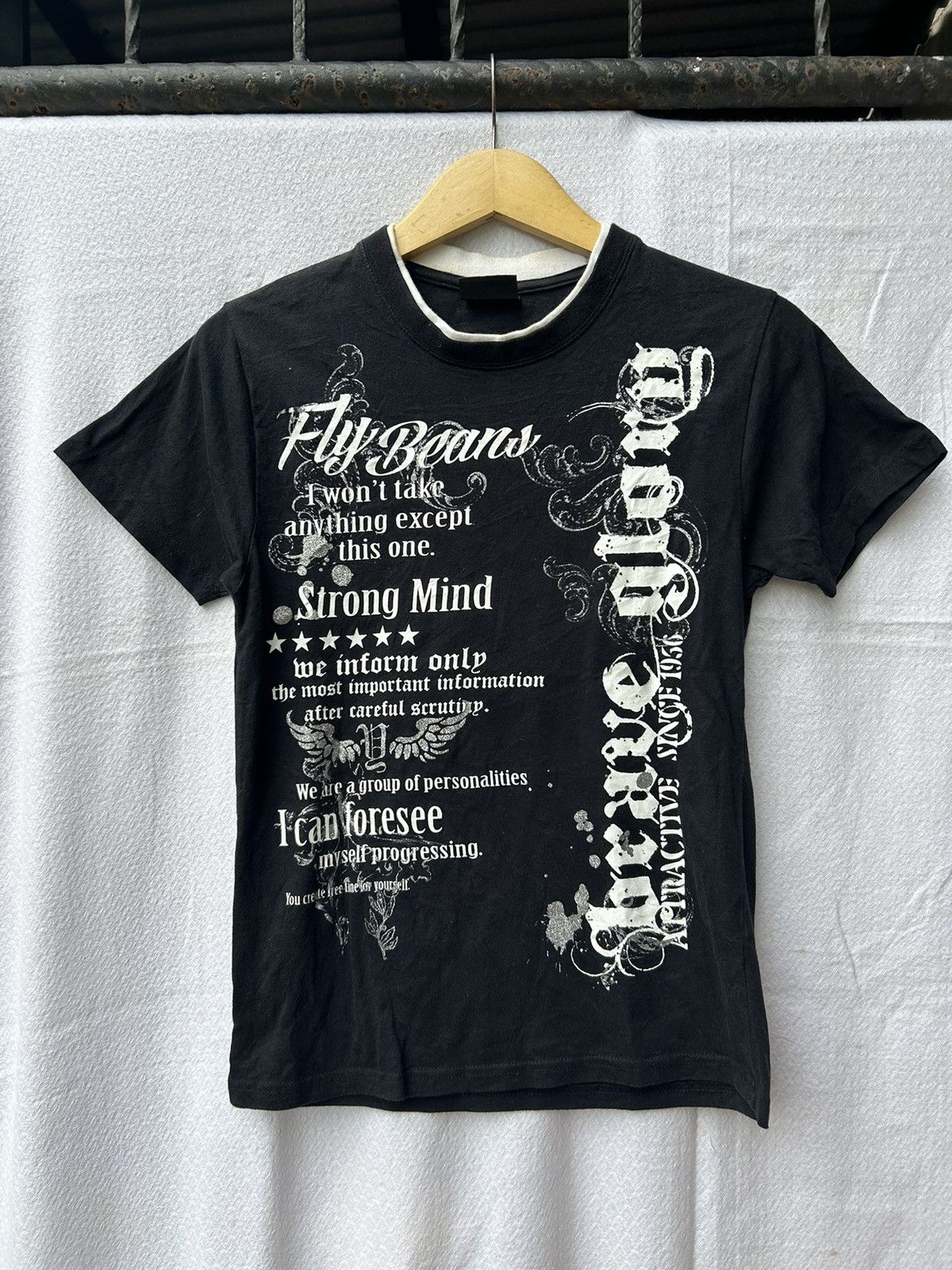 If Six Was Nine × Japanese Brand × Le Grande Bleu (L.G.B.) Seven zero one poem brave glory tee Size US S / EU 44-46 / 1 - 1 Thumbnail