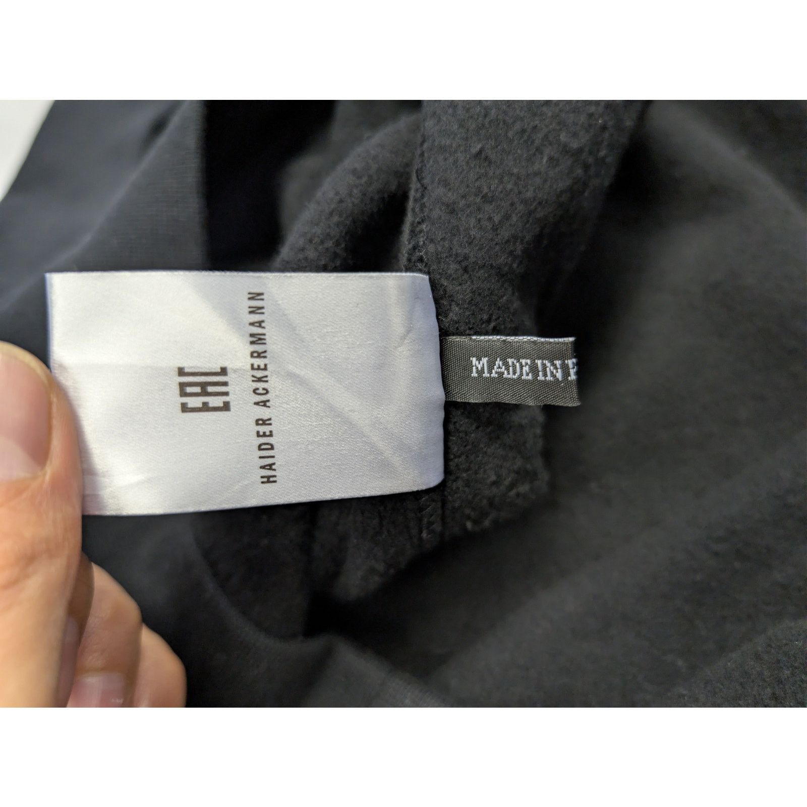 Haider Ackermann o1rshd1 Embroidered Sweater Perth in Black Size US XXL / EU 58 / 5 - 20 Thumbnail