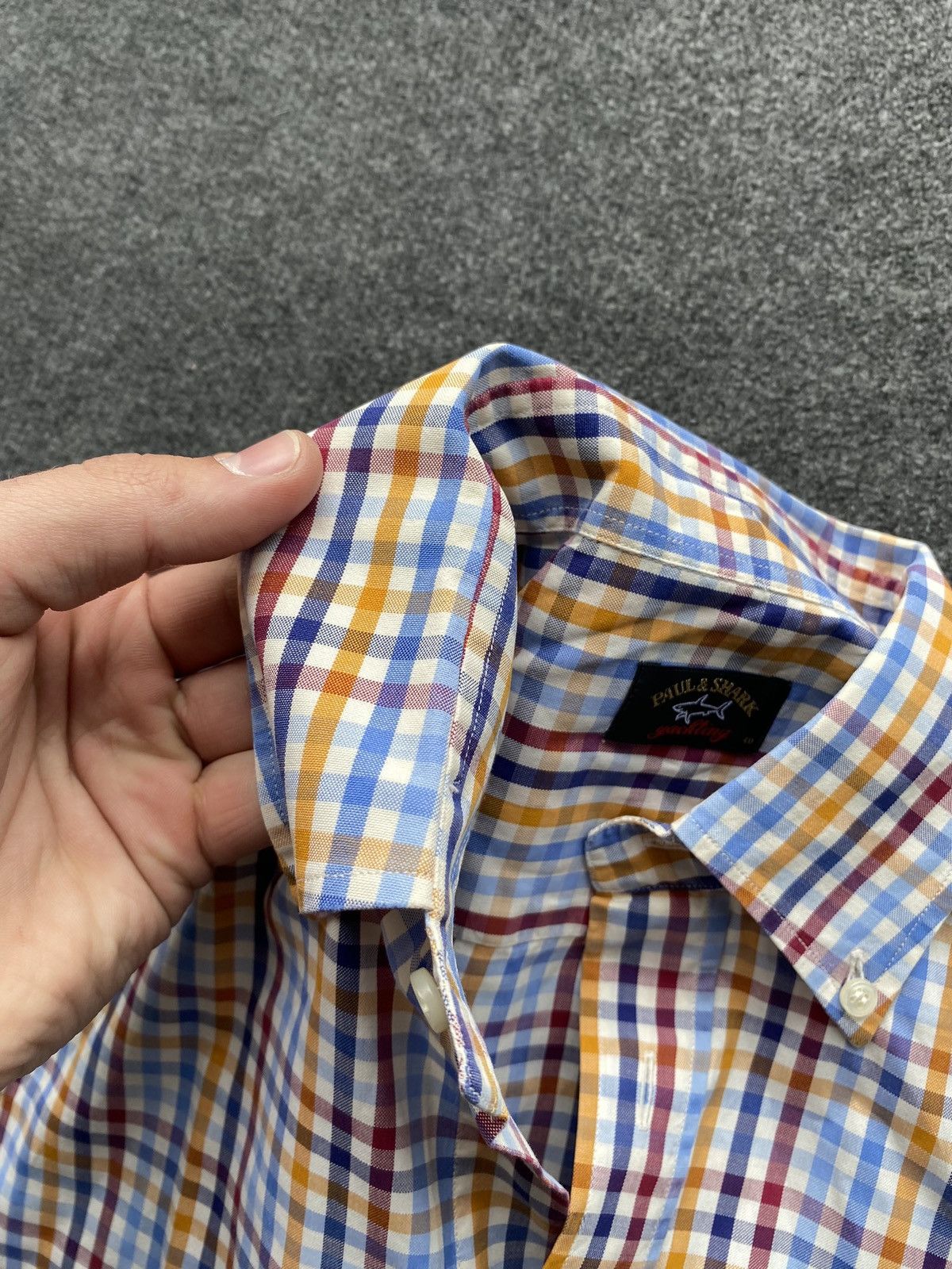 Paul & Shark 🔥Paul Shark Designer Luxury M size shirt button up Size US M / EU 48-50 / 2 - 9 Thumbnail