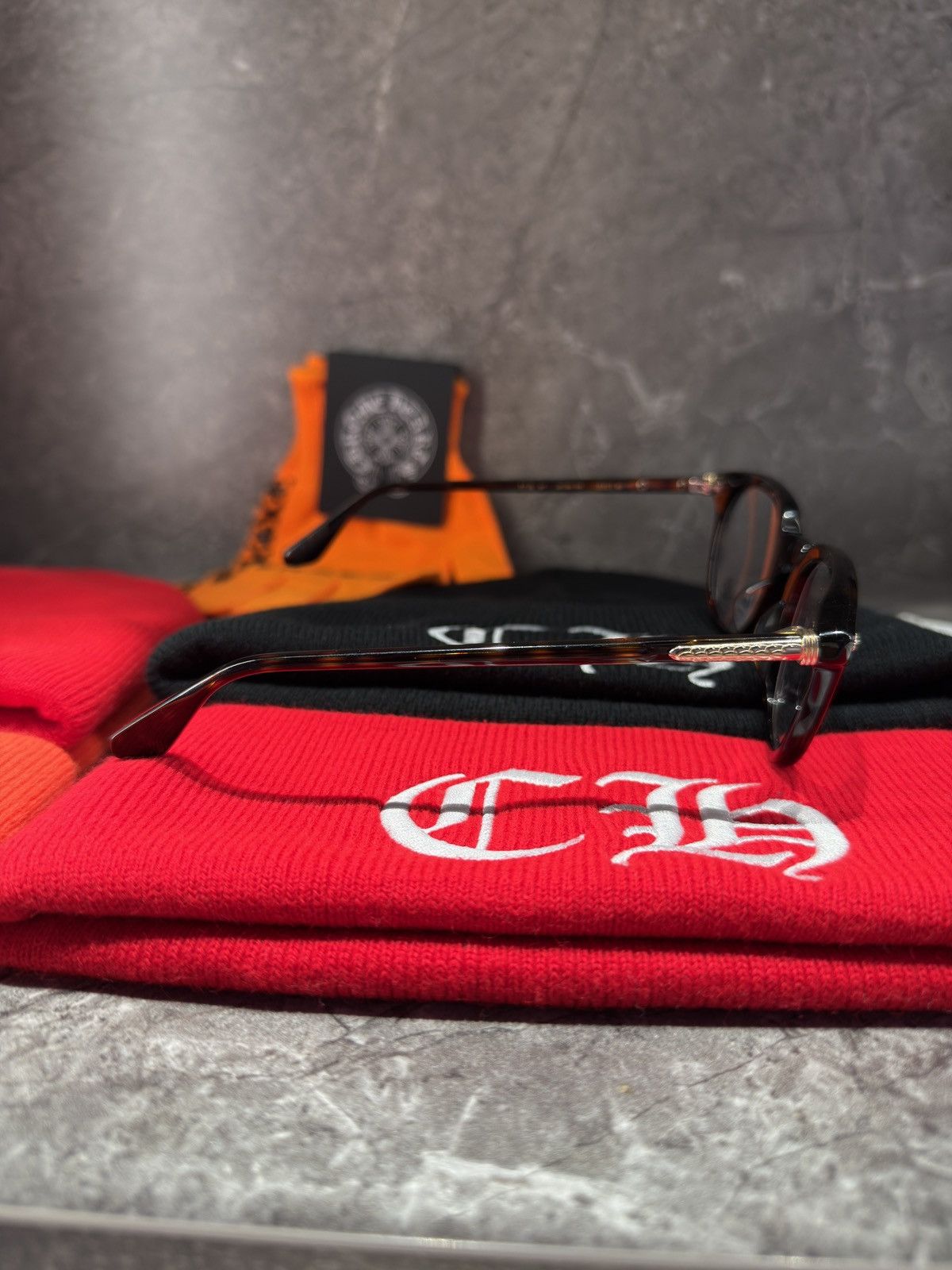 Chrome Hearts Chrome Hearts Just In Brown Glasses Size ONE SIZE - 7 Thumbnail