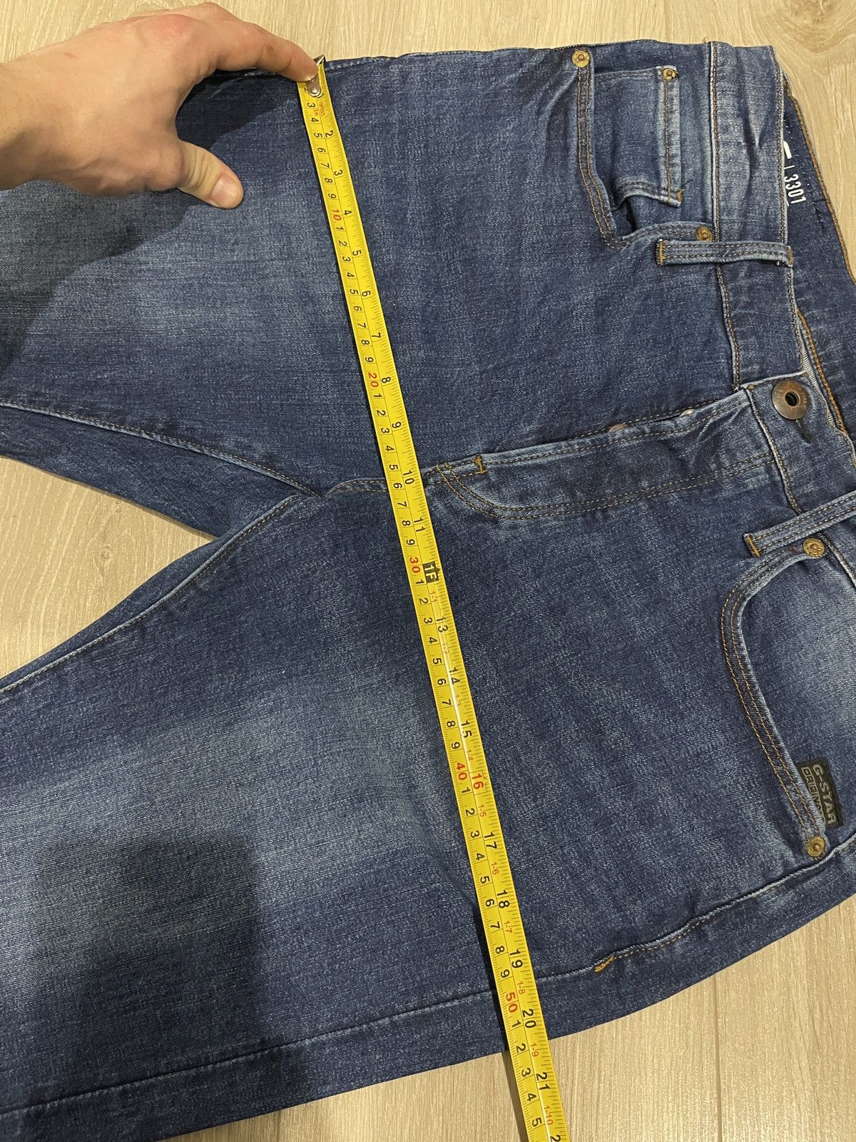 G-Star G-star raw jeans 3301 denim 32/34 Size US 32 / EU 48 - 13 Thumbnail
