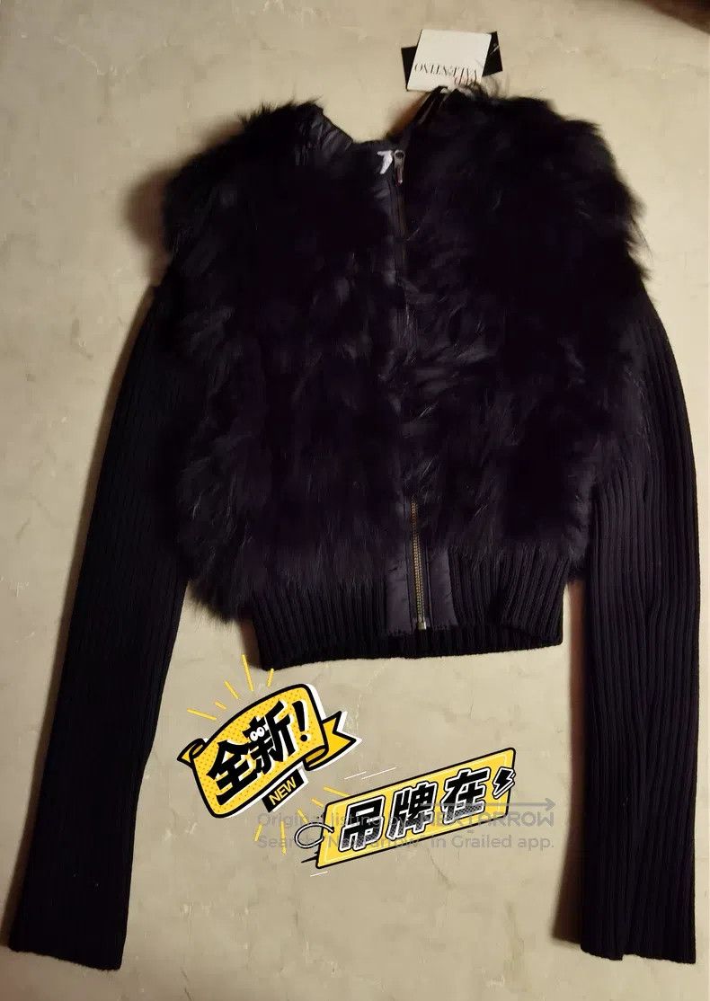 Valentino Valentino Fur short coat Size S / US 4 / IT 40 - 1 Thumbnail