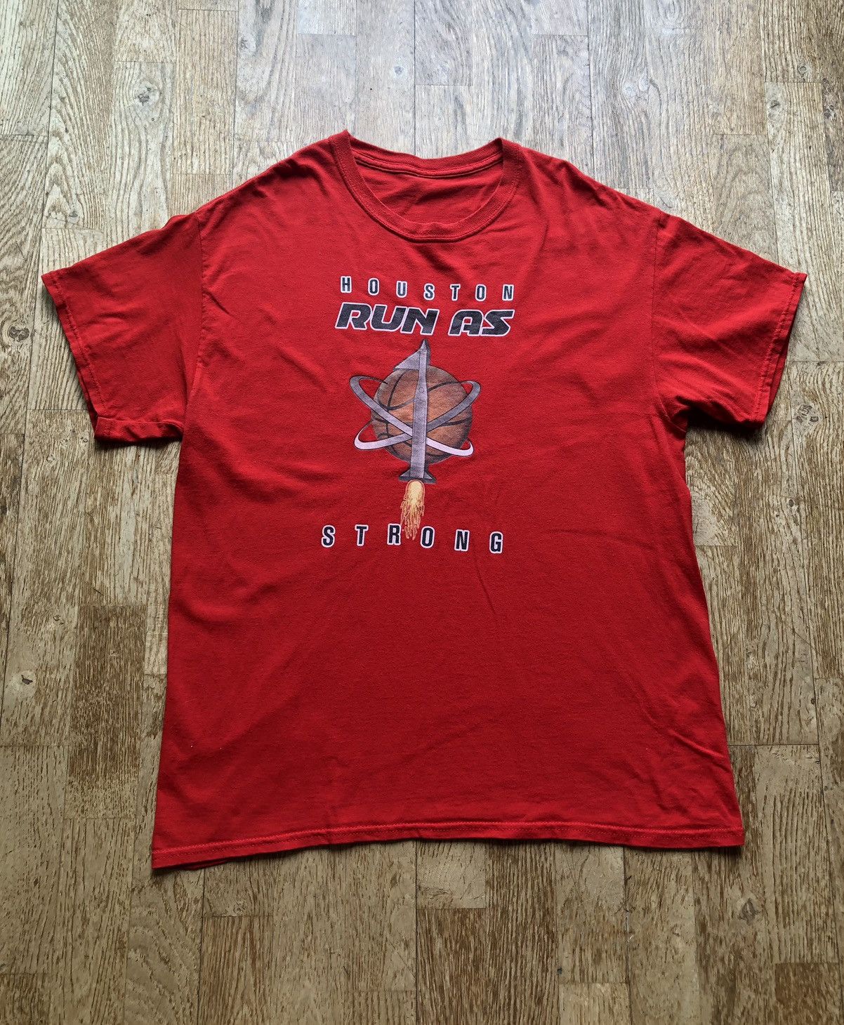 NBA × Vintage RARE HOUSTON ROCKETS VINTAGE NBA TEE SHIRT Size US M / EU 48-50 / 2 - 1 Thumbnail