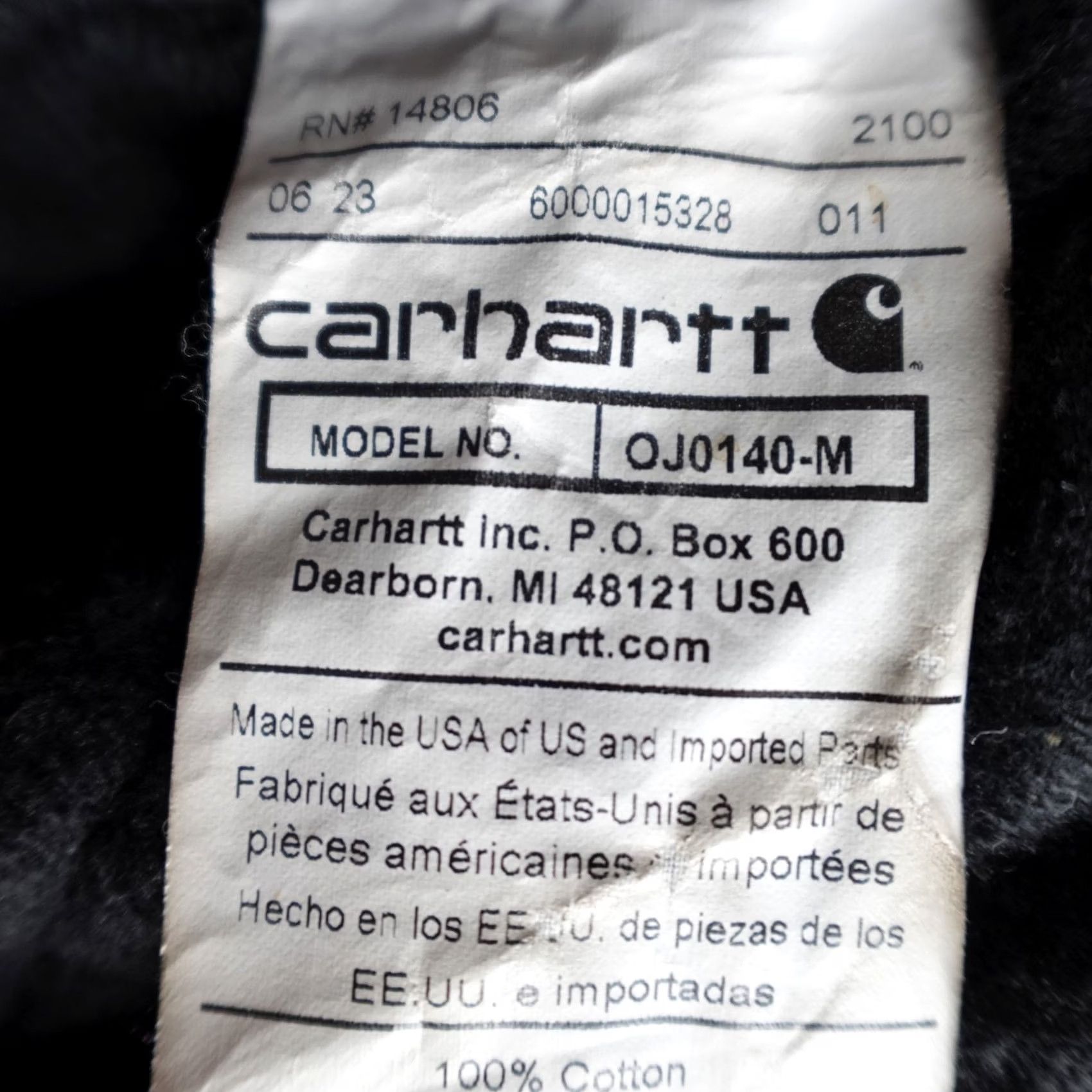 Carhartt Carhartt Mens Jacket 3XL Beige J140 Workwear Loose Fit Made in USA Size US XXL / EU 58 / 5 - 5 Thumbnail