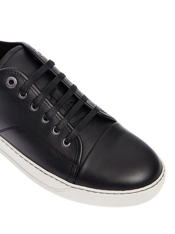 Lanvin oc11z0426 Low Top Sneakers in Black Size US 7 / EU 40 - 3 Thumbnail
