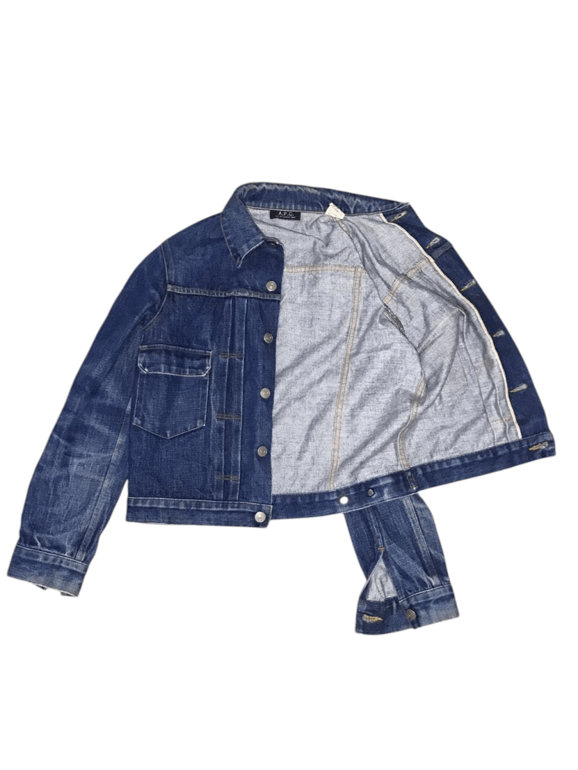 A.P.C. A.P.C Salvage Denim Jacket Size M / US 6-8 / IT 42-44 - 3 Thumbnail