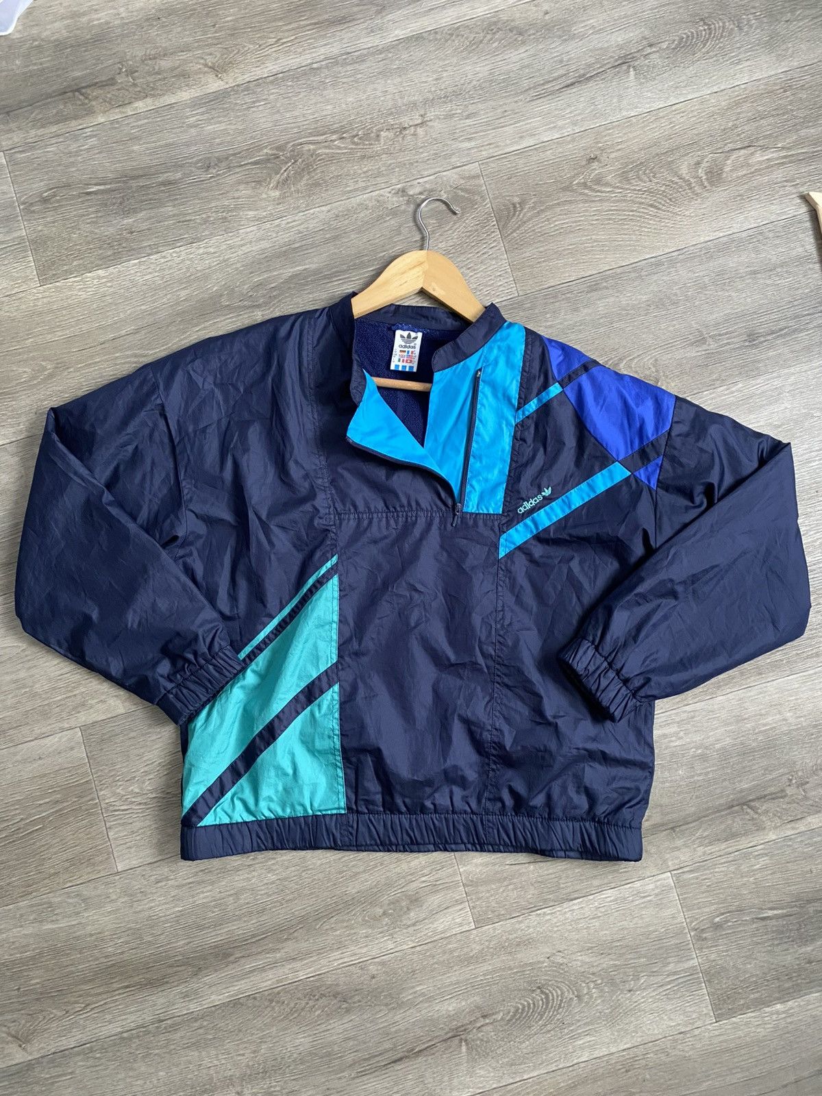 Adidas × Vintage 🫧ADIDAS VINTAGE ANORAK Size US M / EU 48-50 / 2 - 1 Thumbnail