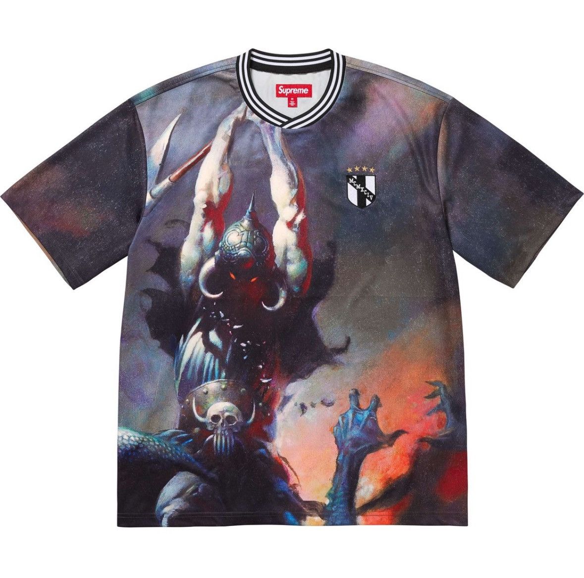 Supreme Supreme Frank Frazetta soccer/football jerseys Size US M / EU 48-50 / 2 - 1 Thumbnail