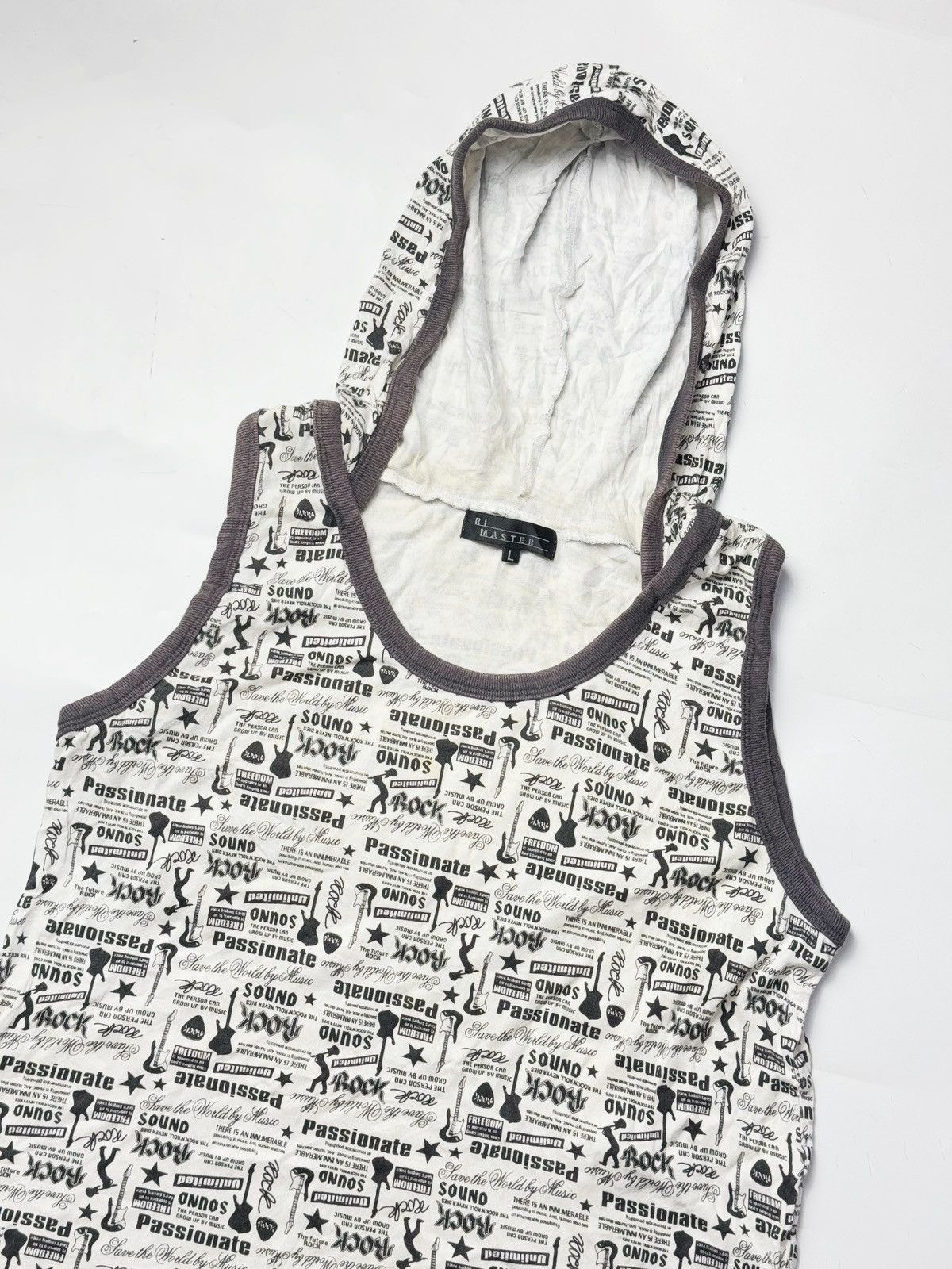 Hysteric Glamour × If Six Was Nine × Japanese Brand Japanese Tanktop Hoodie Sound Rock Ifsix Hys style Size US S / EU 44-46 / 1 - 3 Thumbnail